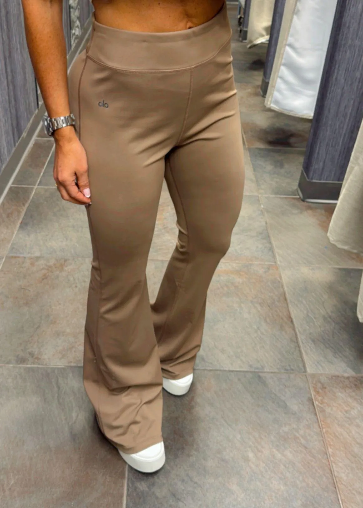 1675 High-Waist bootcut legging pants