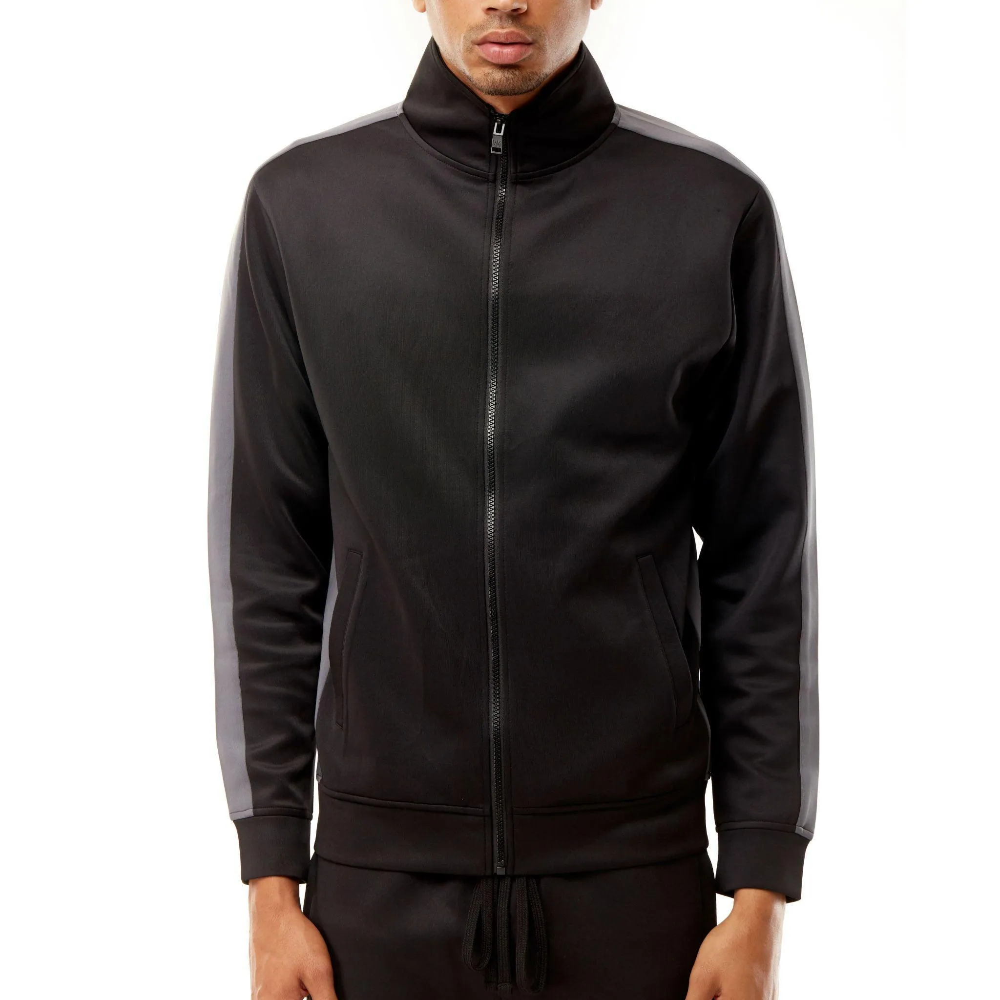 501 Track Jacket - Black/Charcoal
