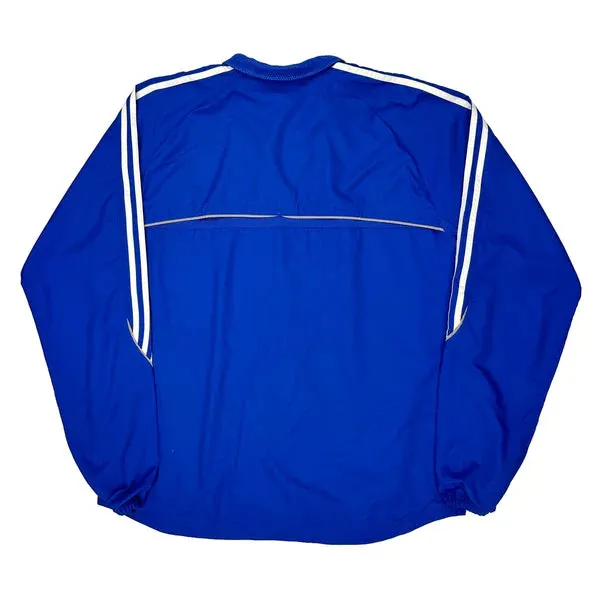 Adidas Track Jacket - XL Blue Polyester