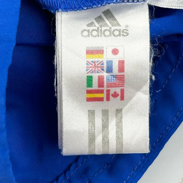 Adidas Track Jacket - XL Blue Polyester