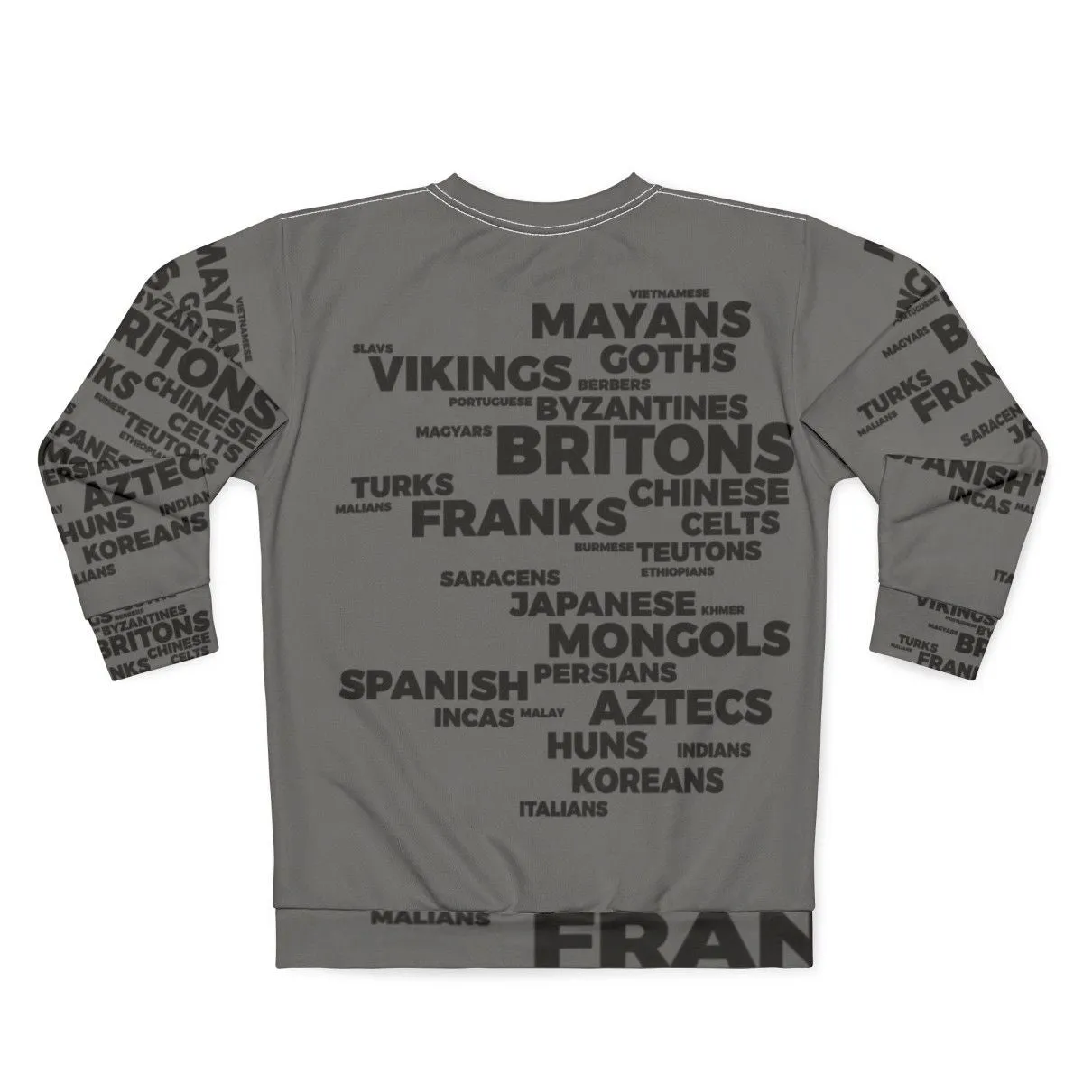 Age Of Empires World Sweatshirt - Vintage Gaming Apparel