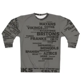 Age Of Empires World Sweatshirt - Vintage Gaming Apparel