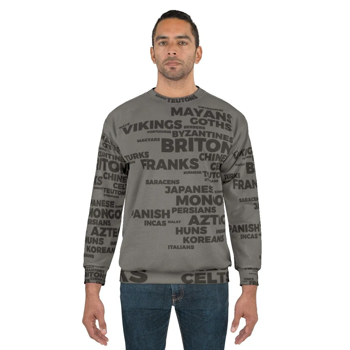 Age Of Empires World Sweatshirt - Vintage Gaming Apparel