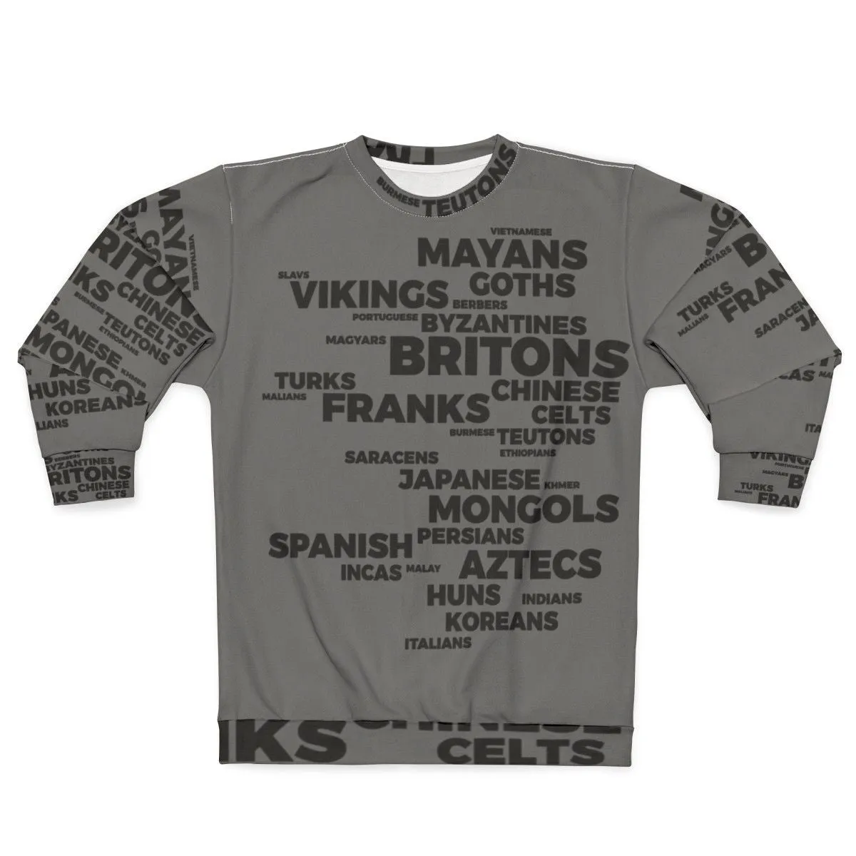 Age Of Empires World Sweatshirt - Vintage Gaming Apparel