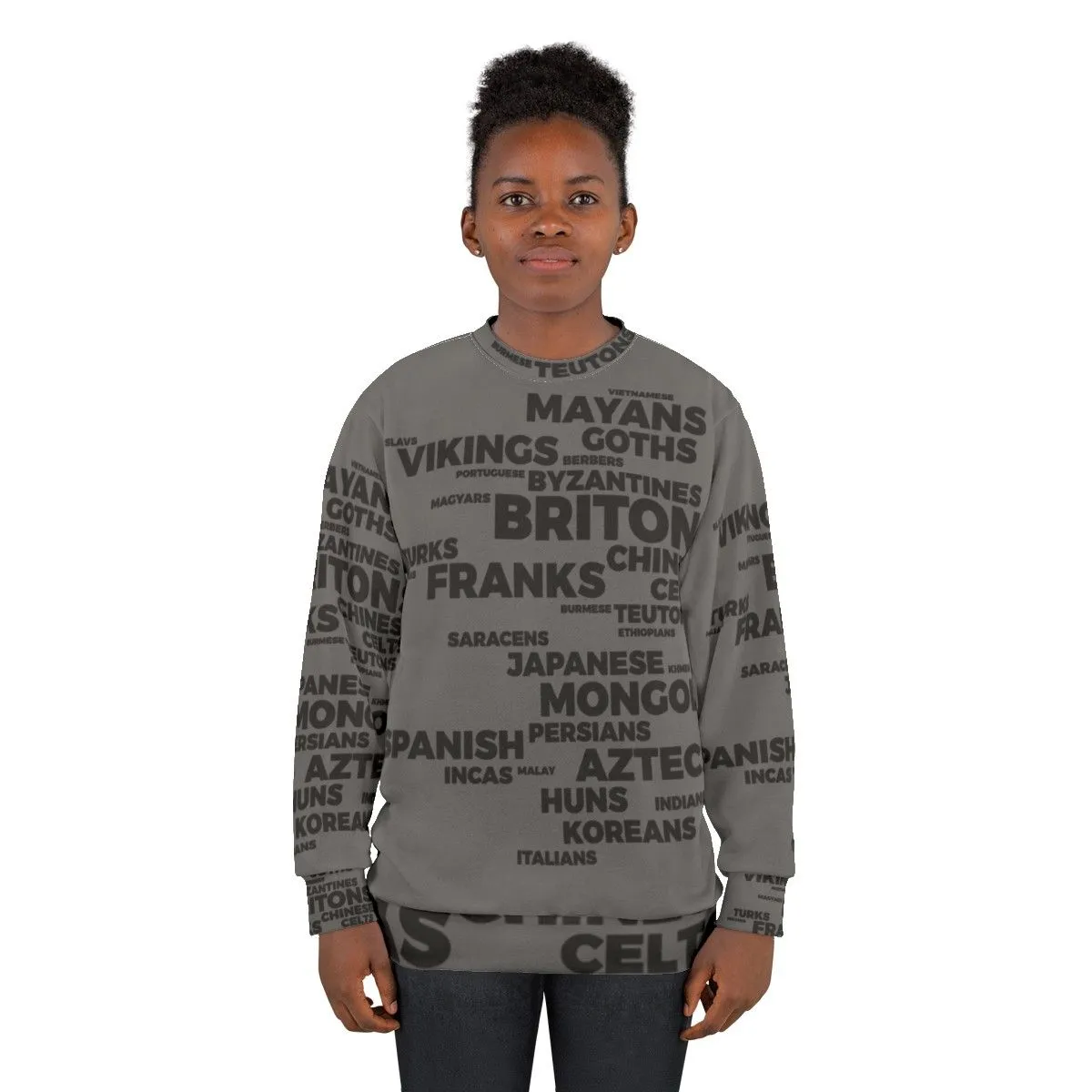 Age Of Empires World Sweatshirt - Vintage Gaming Apparel
