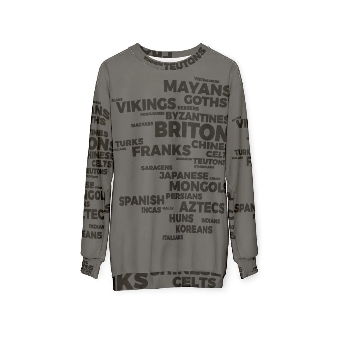 Age Of Empires World Sweatshirt - Vintage Gaming Apparel