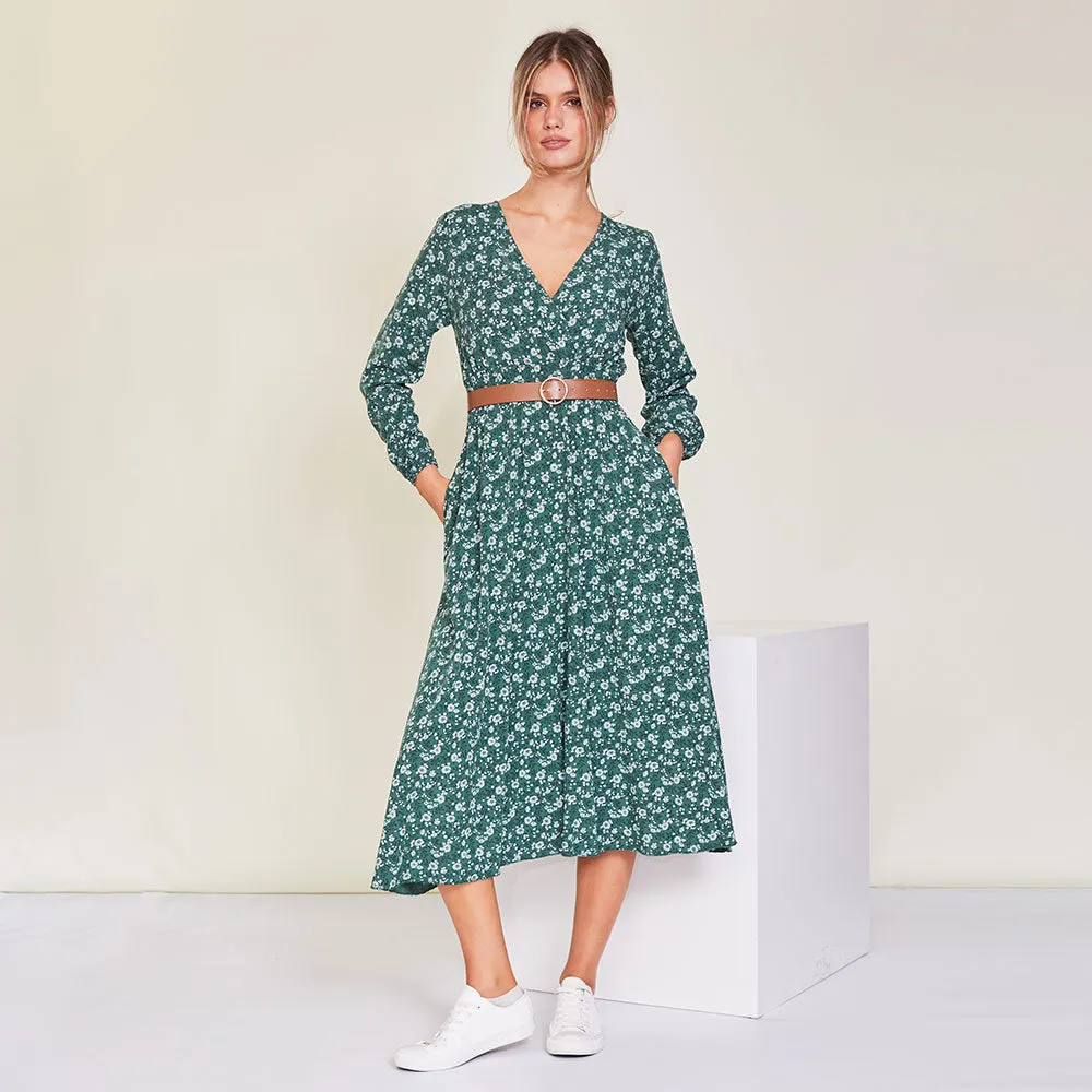 Alanna Dress (Green)