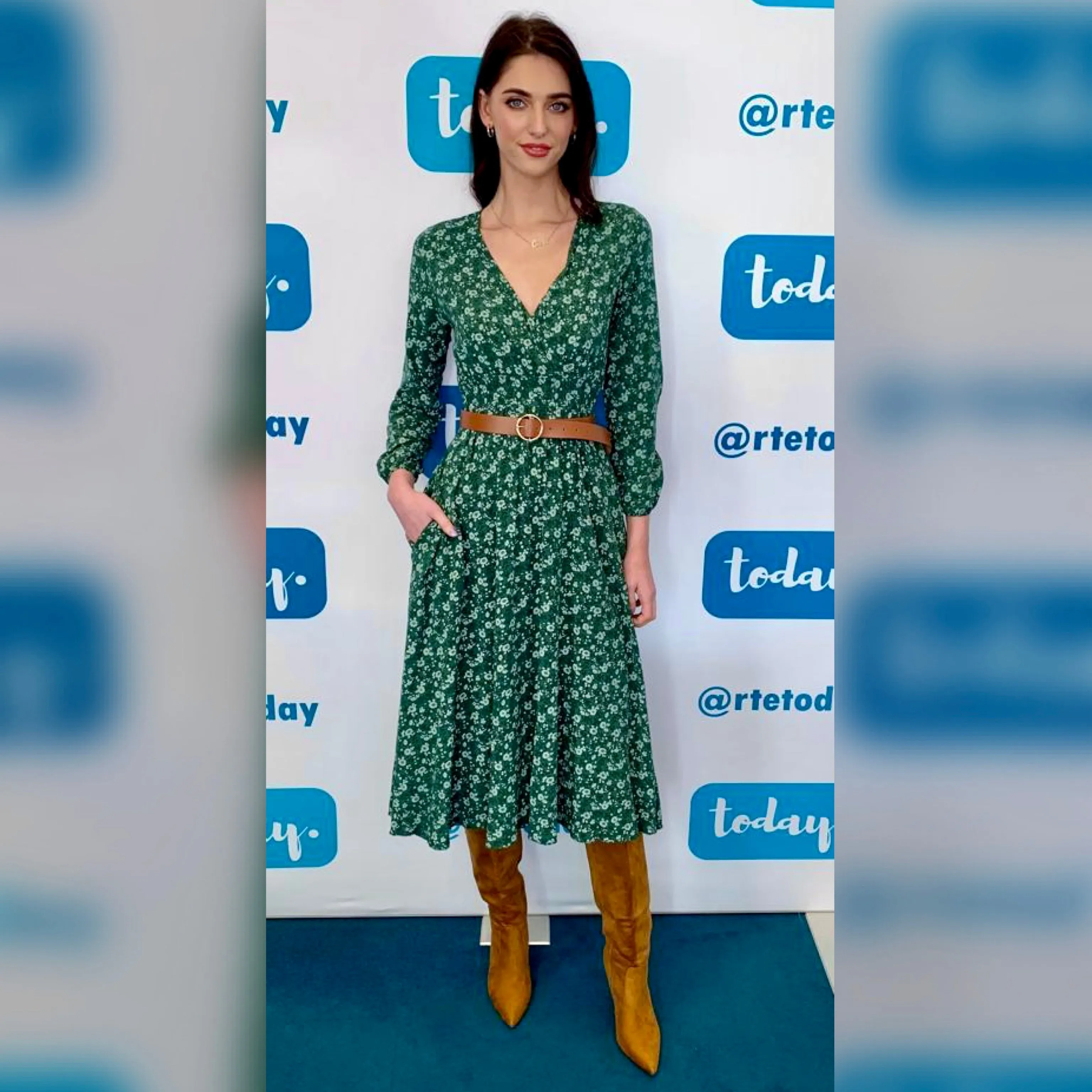Alanna Dress (Green)