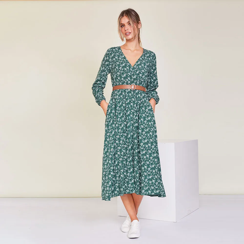 Alanna Dress (Green)