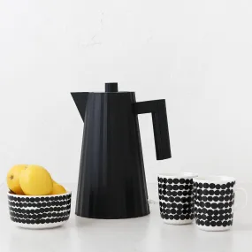 ALESSI  |  PLISSE KETTLE 1.7L  |  MATTE BLACK