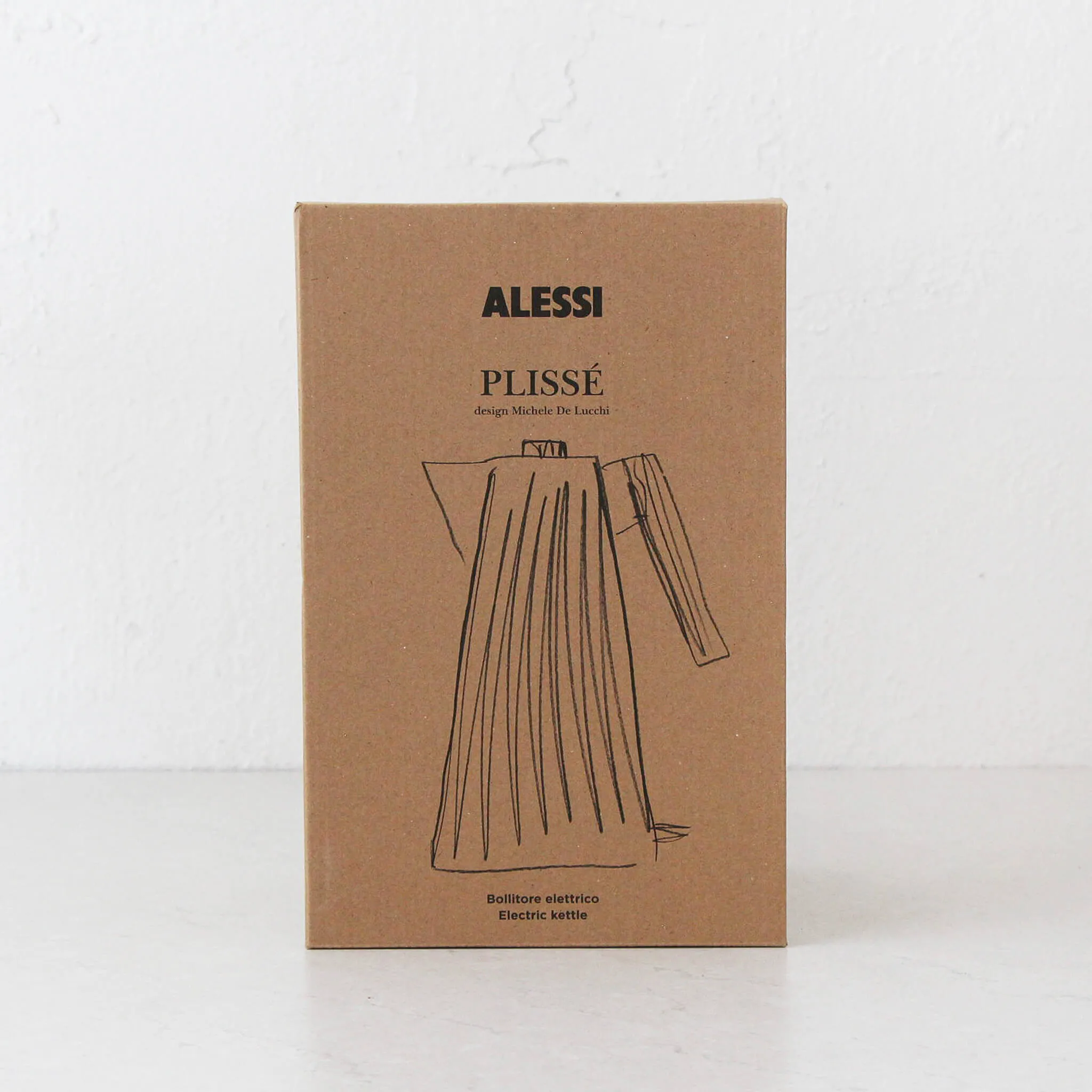 ALESSI  |  PLISSE KETTLE 1.7L  |  MATTE WHITE