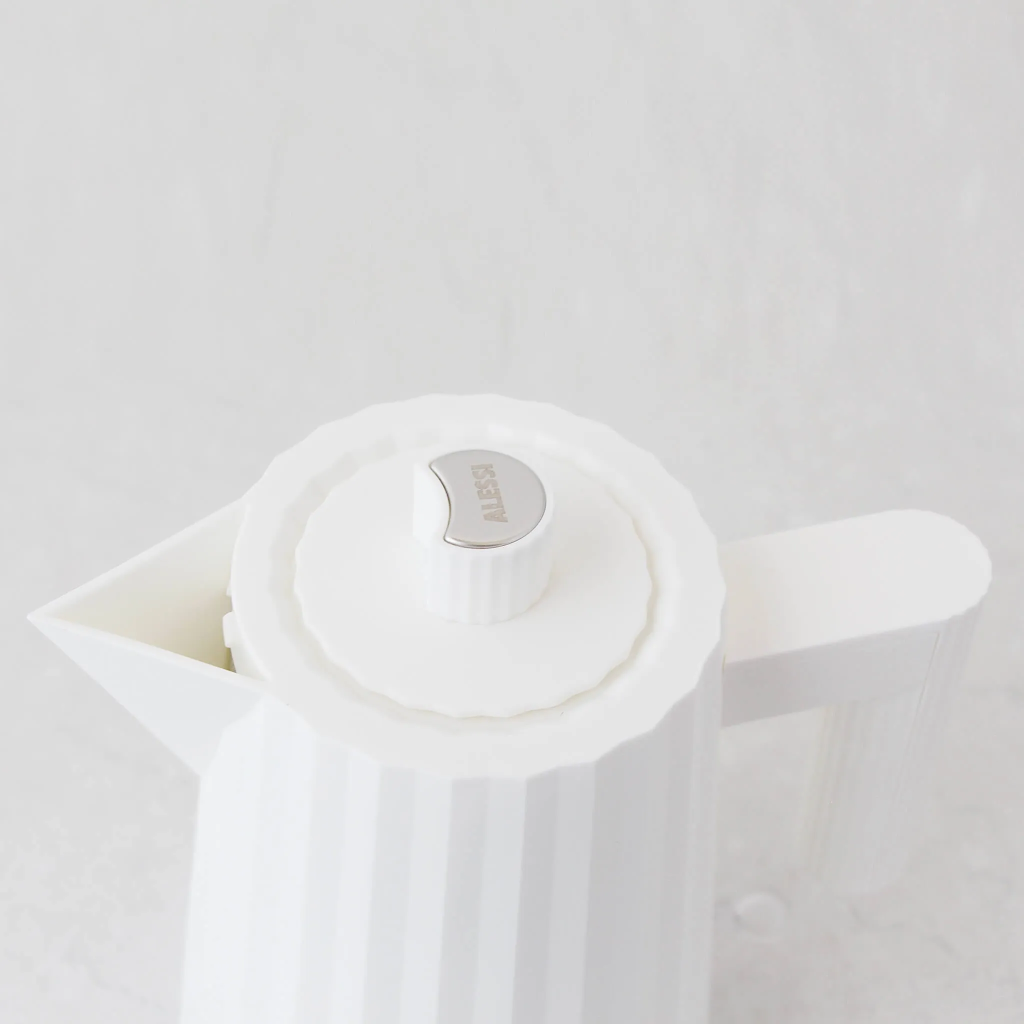 ALESSI  |  PLISSE KETTLE 1.7L   TOASTER 4 SLICE BUNDLE  |  MATTE WHITE