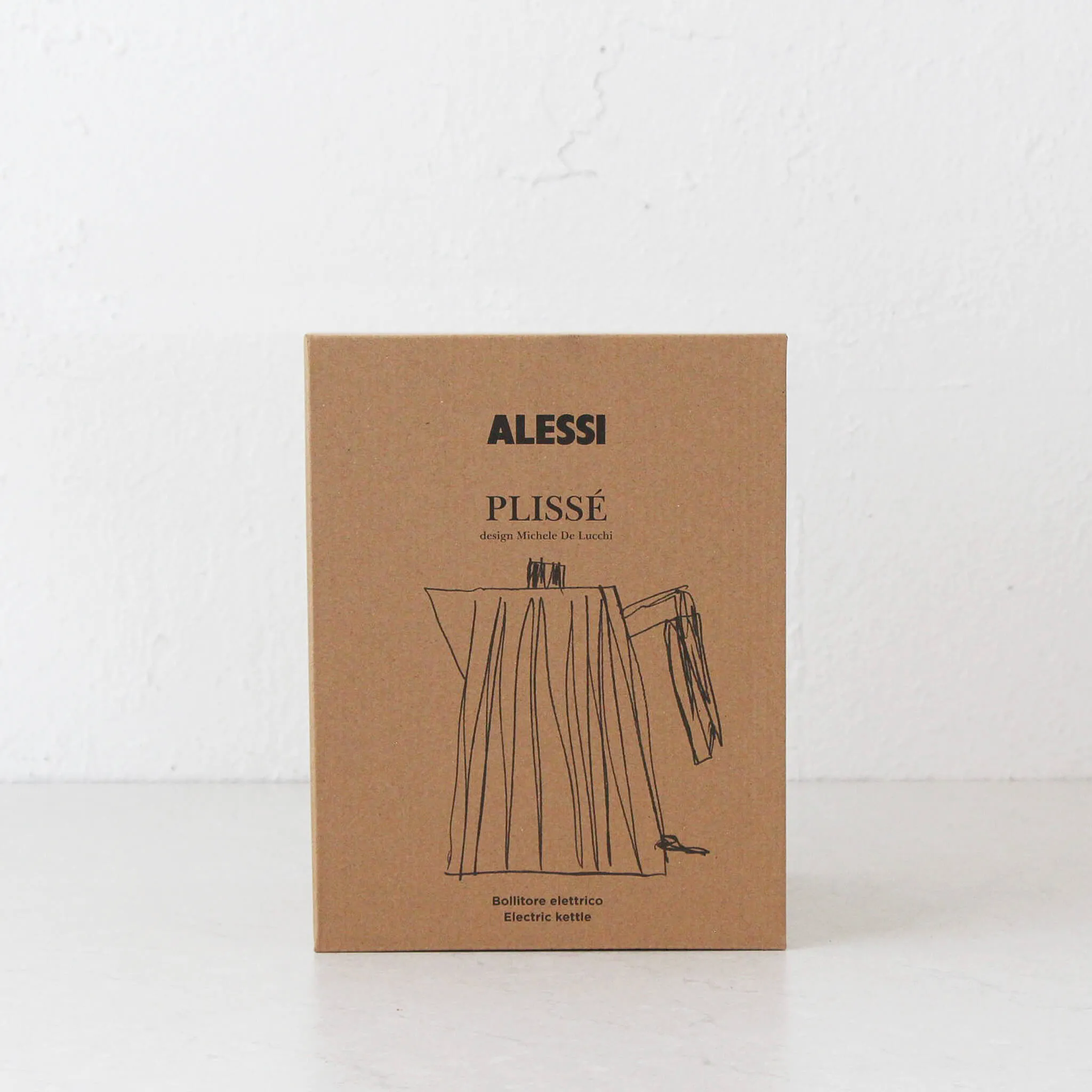 ALESSI  |  PLISSE KETTLE 1L  |  MATTE WHITE
