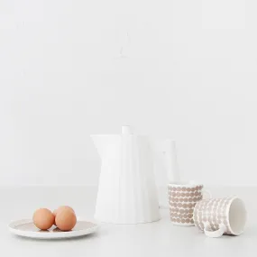 ALESSI  |  PLISSE KETTLE 1L  |  MATTE WHITE