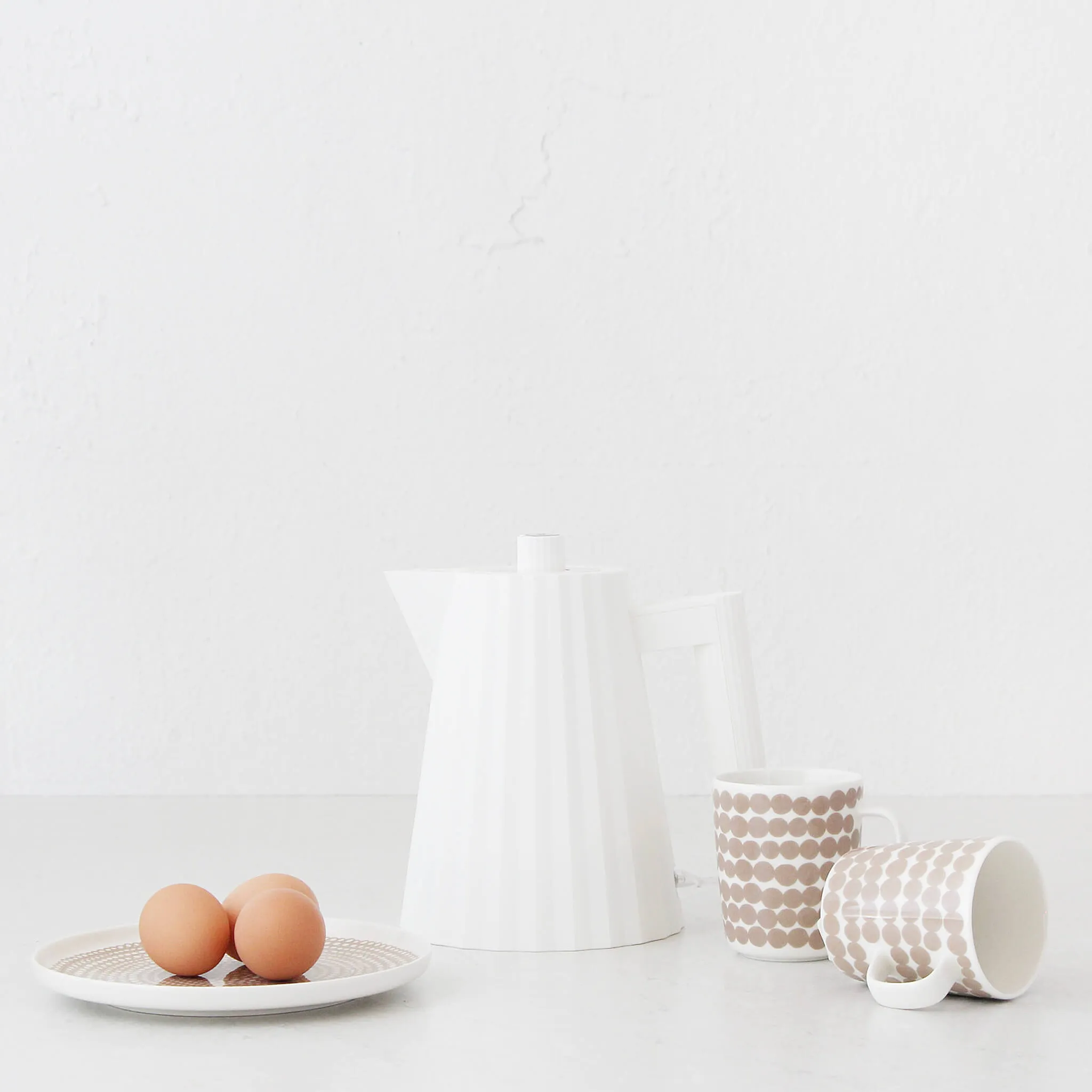 ALESSI  |  PLISSE KETTLE 1L  |  MATTE WHITE