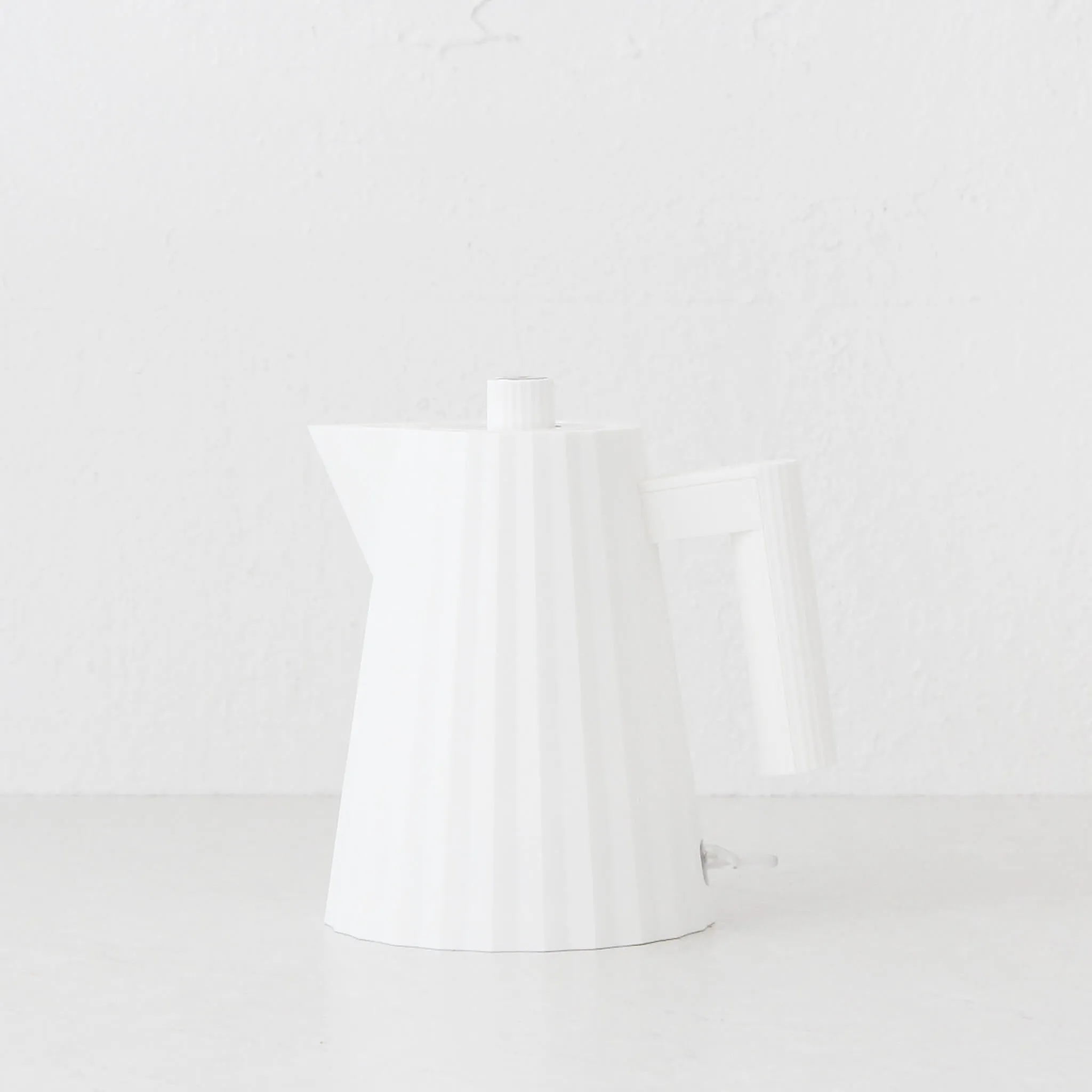ALESSI  |  PLISSE KETTLE 1L    TOASTER 2 SLICE BUNDLE  |  MATTE WHITE