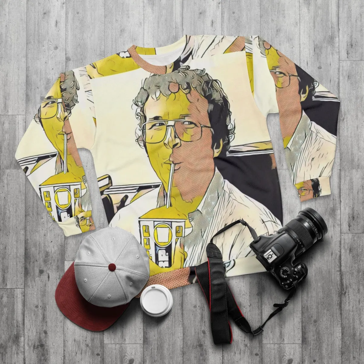 Alexei's Cherry Slurpee Stranger Things Sweatshirt