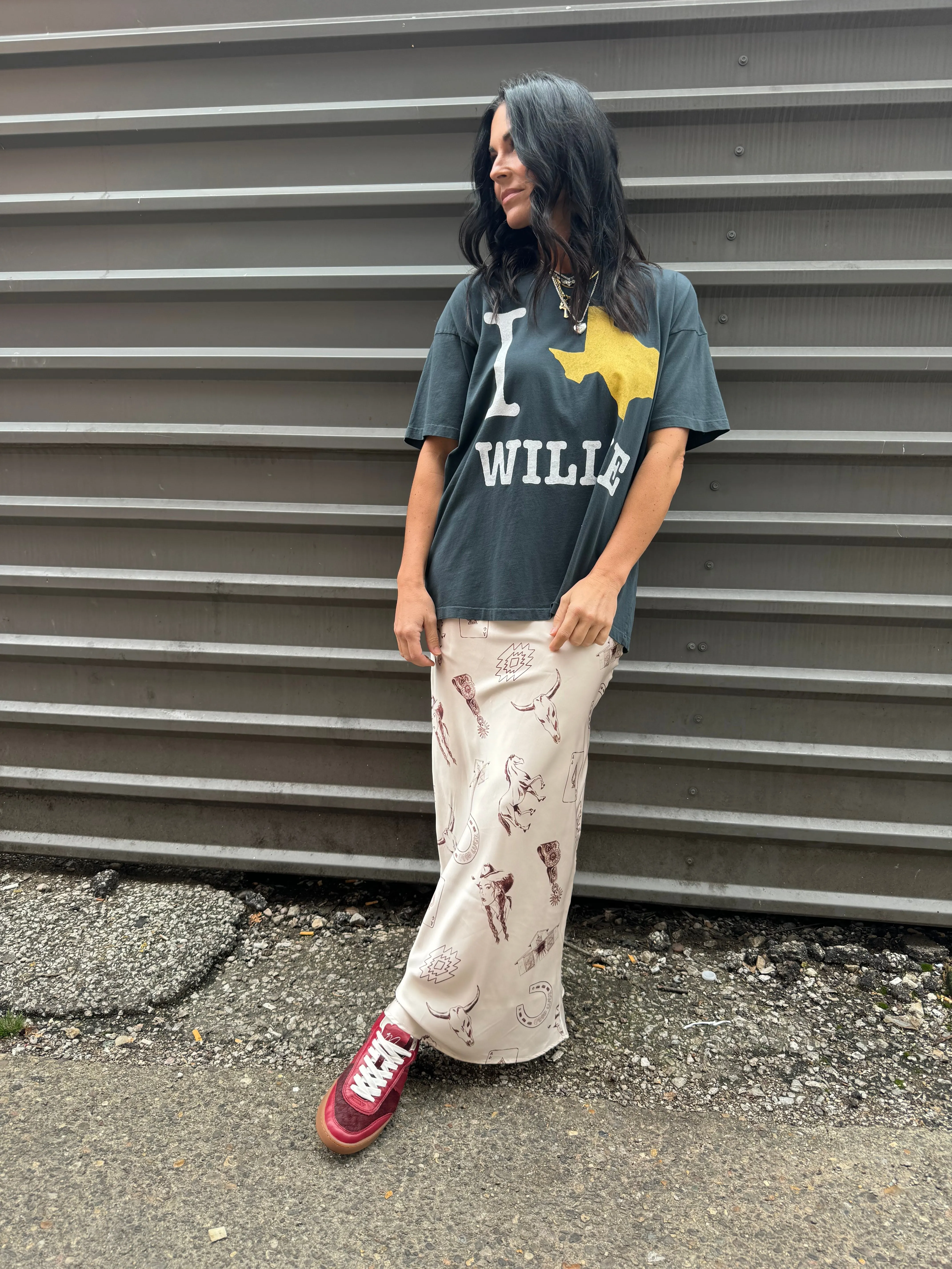 AMARILLO SLIP SKIRT