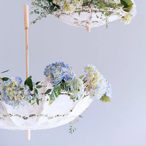 Antique Styled Lace Wedding Parasol
