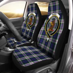 Baird Dress Tartan Car Seat Cover with Family Crest