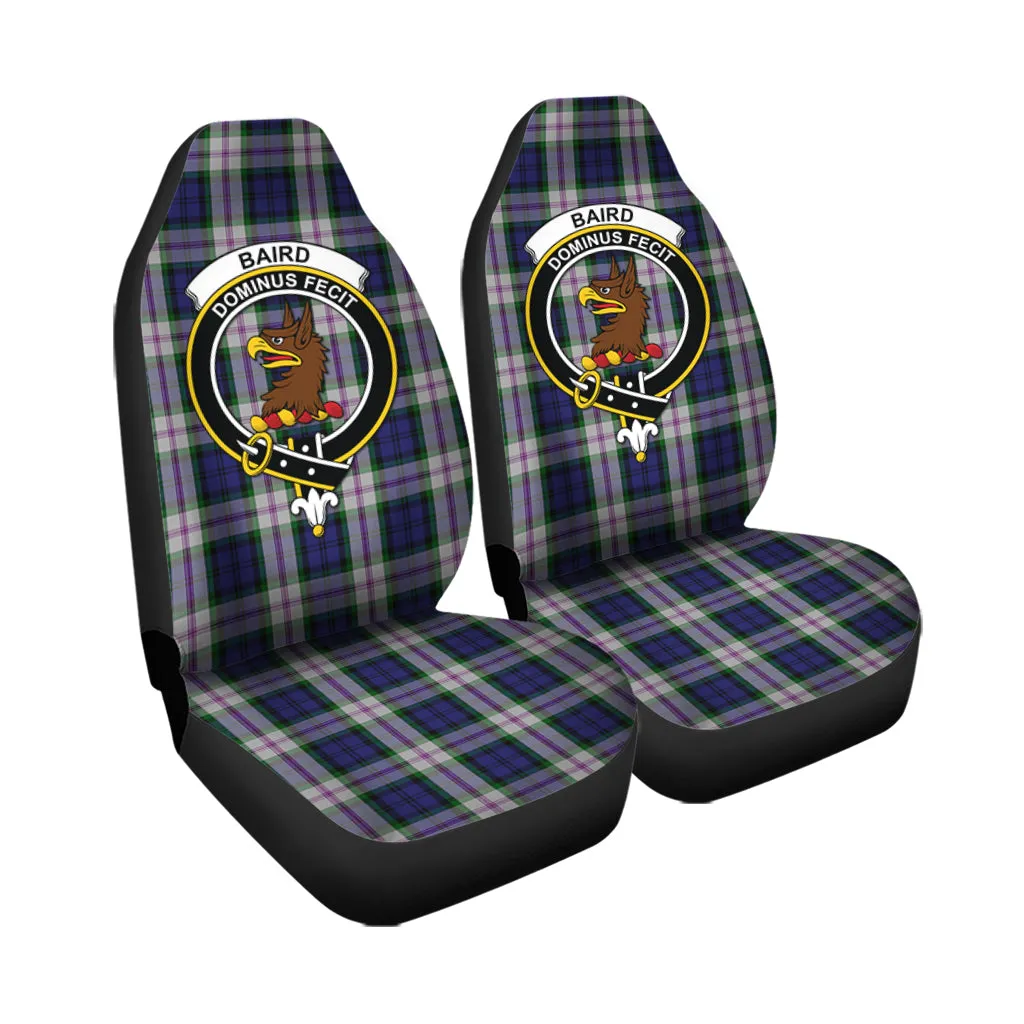 Baird Dress Tartan Car Seat Cover with Family Crest
