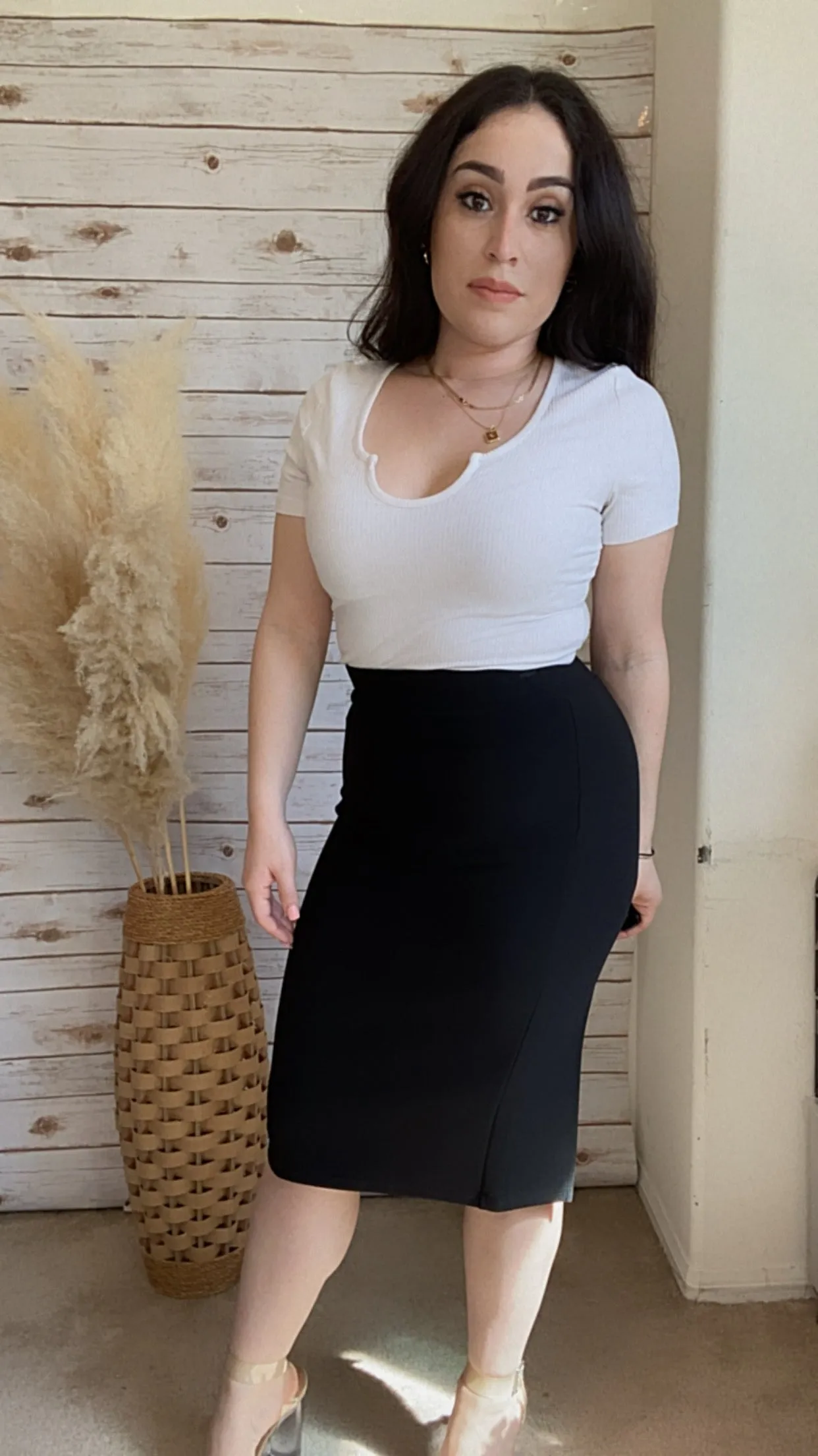 Black Pencil Skirt