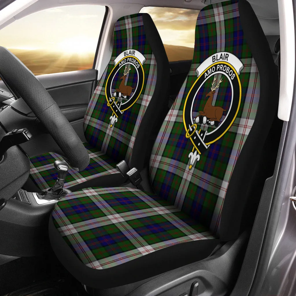 Blair Dress Tartan Car Seat Cover with Family Crest