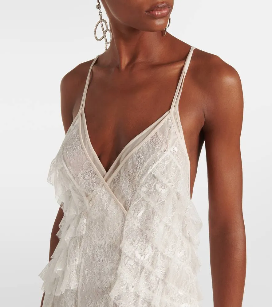 Blumarine Lace slip dress