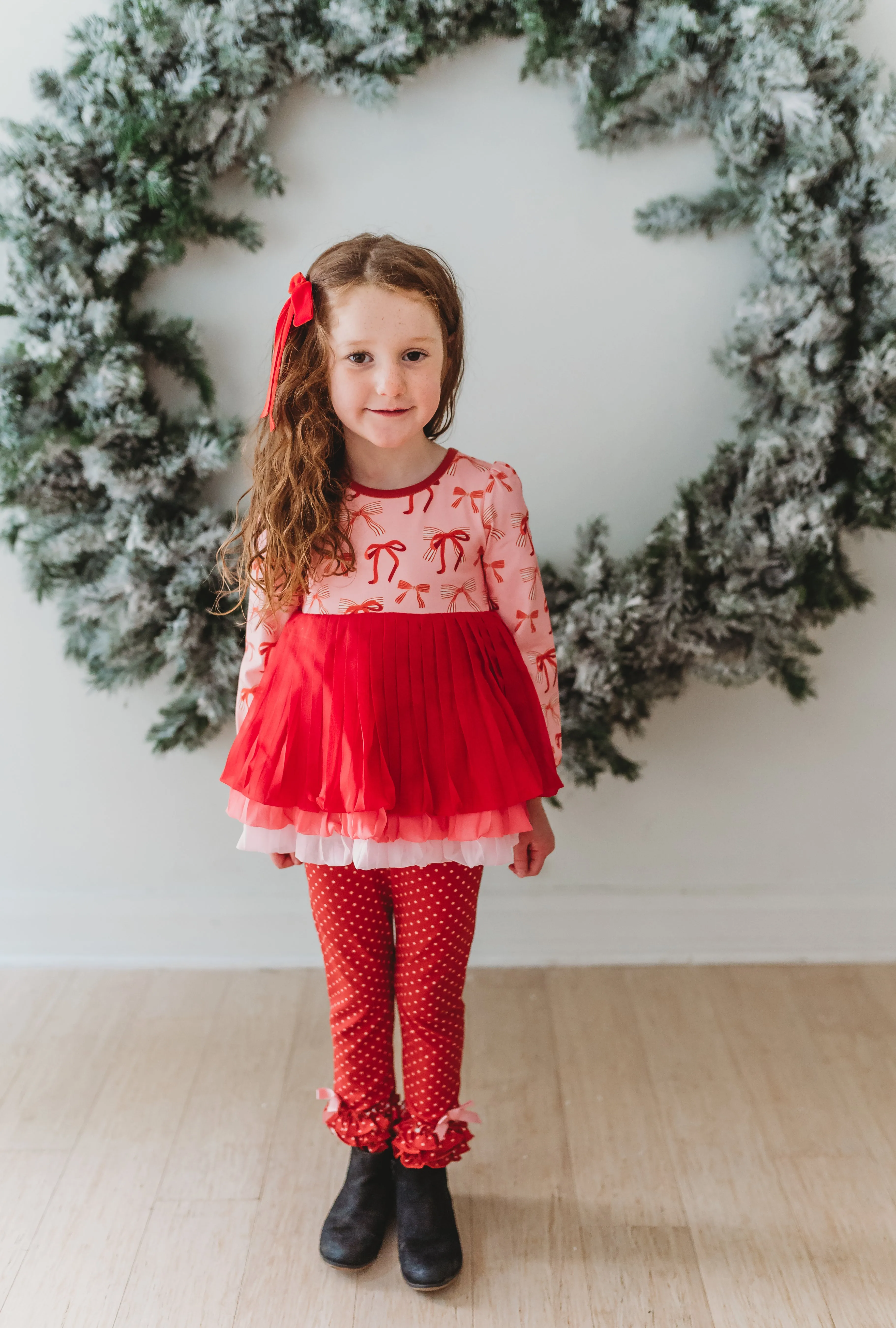 Bows Of Holly Tunic
