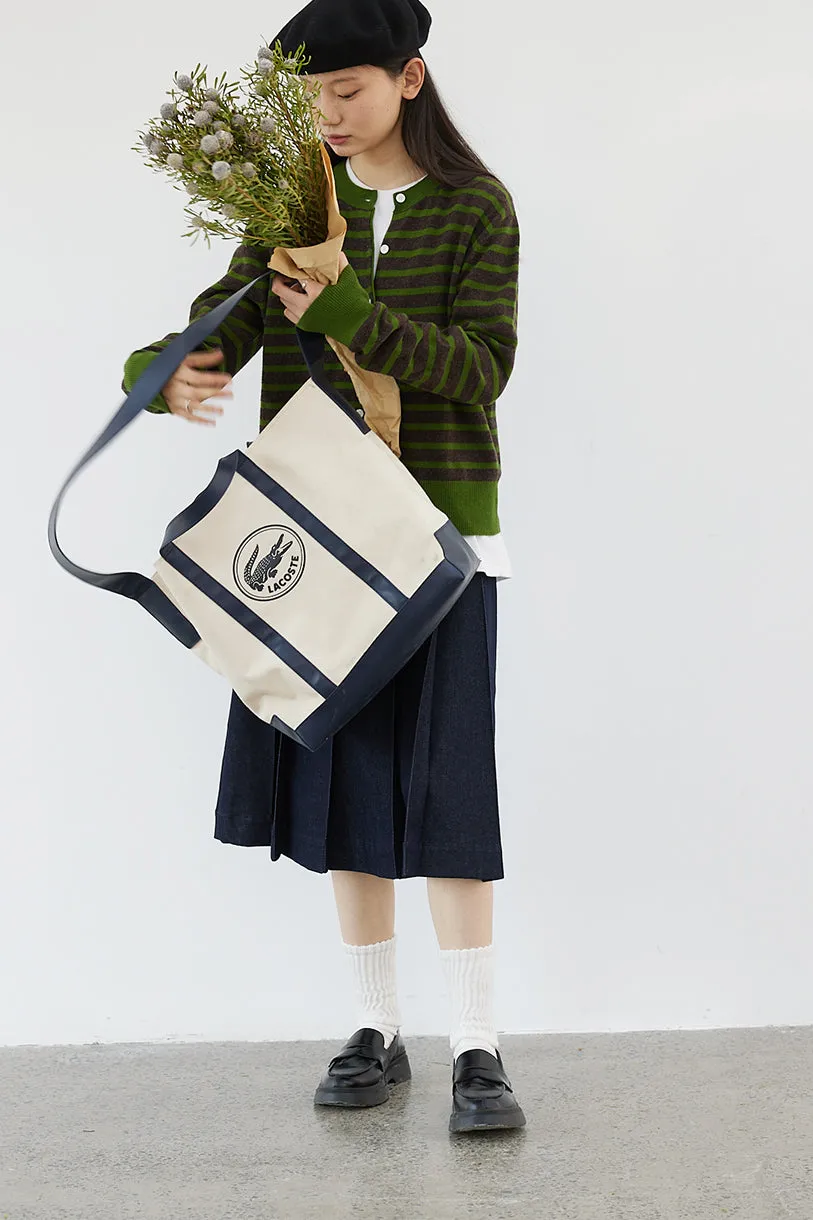 BULVBUTING カレッジスタイルデニムプリーツスカート BLBT008
