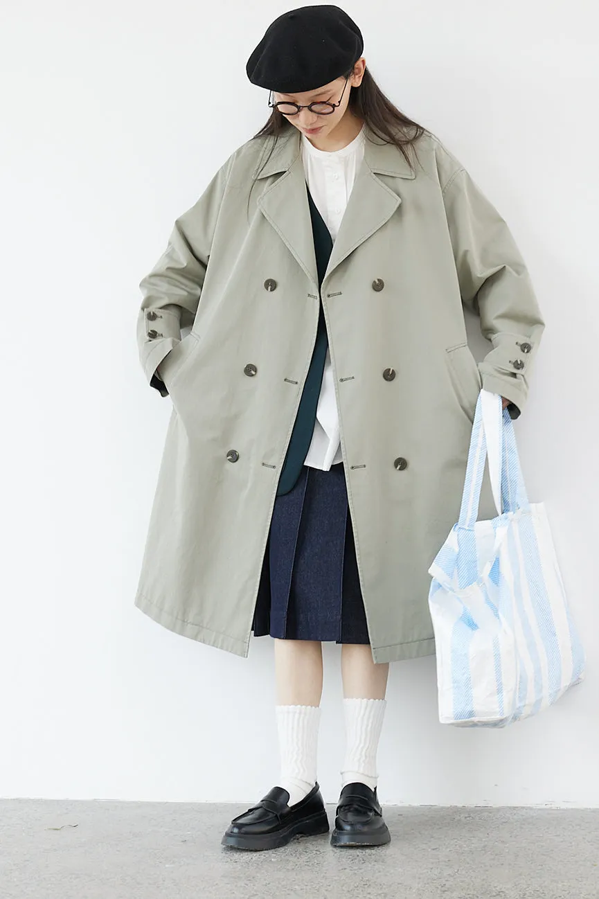 BULVBUTING カレッジスタイルデニムプリーツスカート BLBT008