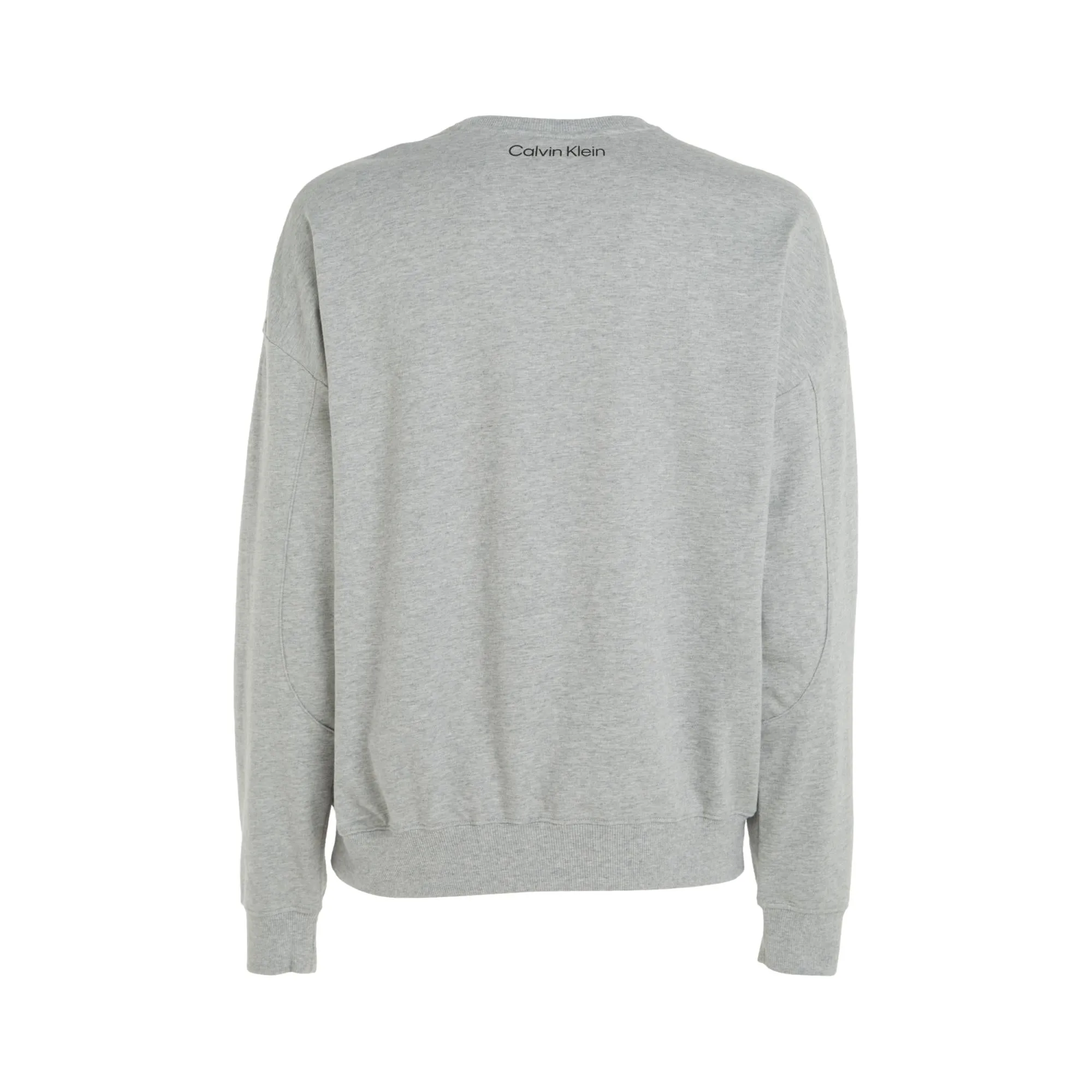 Calvin Klein CK 96 Terry Lounge Long Sleeve Sweatshirt - Grey Heather