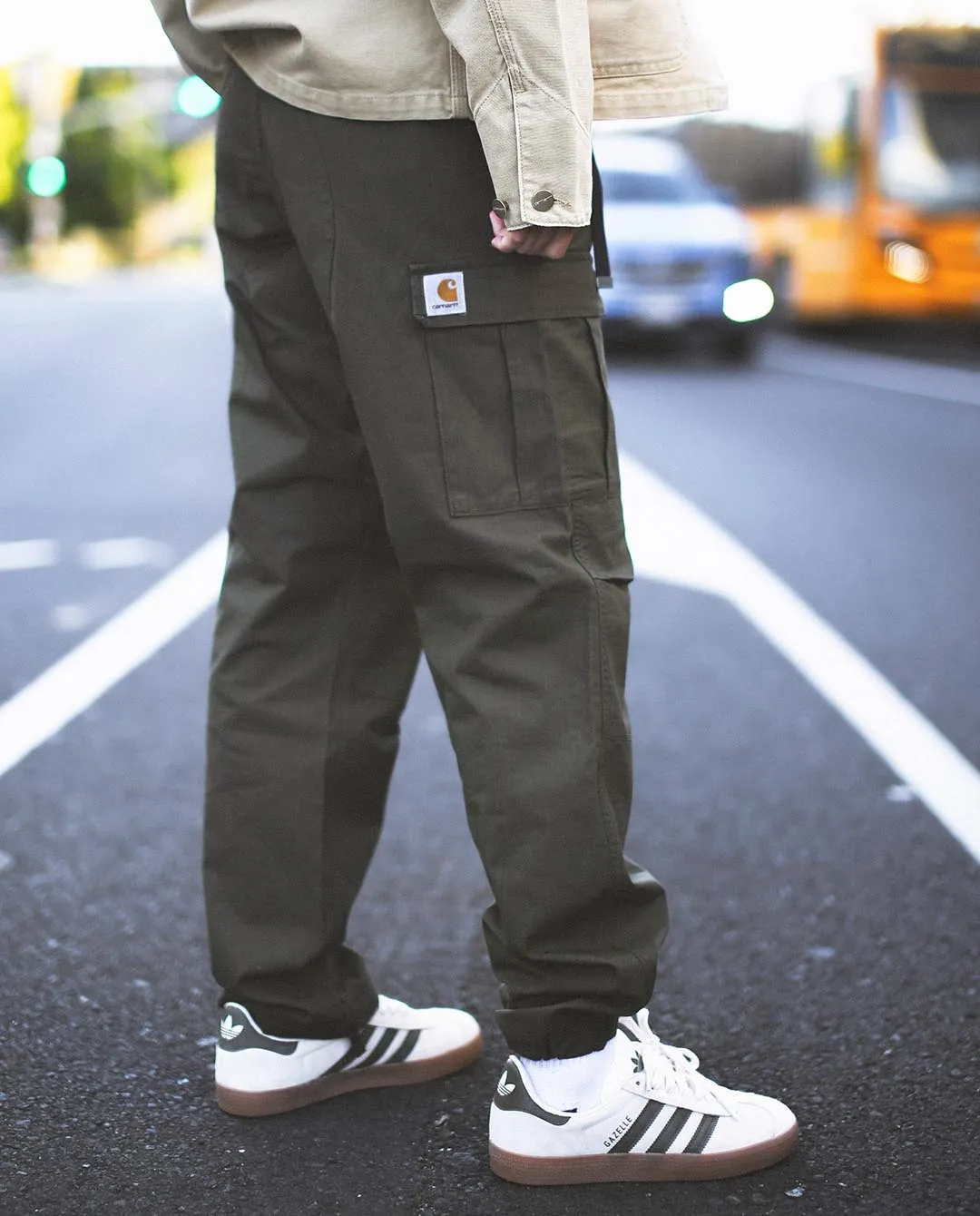 Carhartt WIP - Regular Cargo Pant - Cypress Rinsed