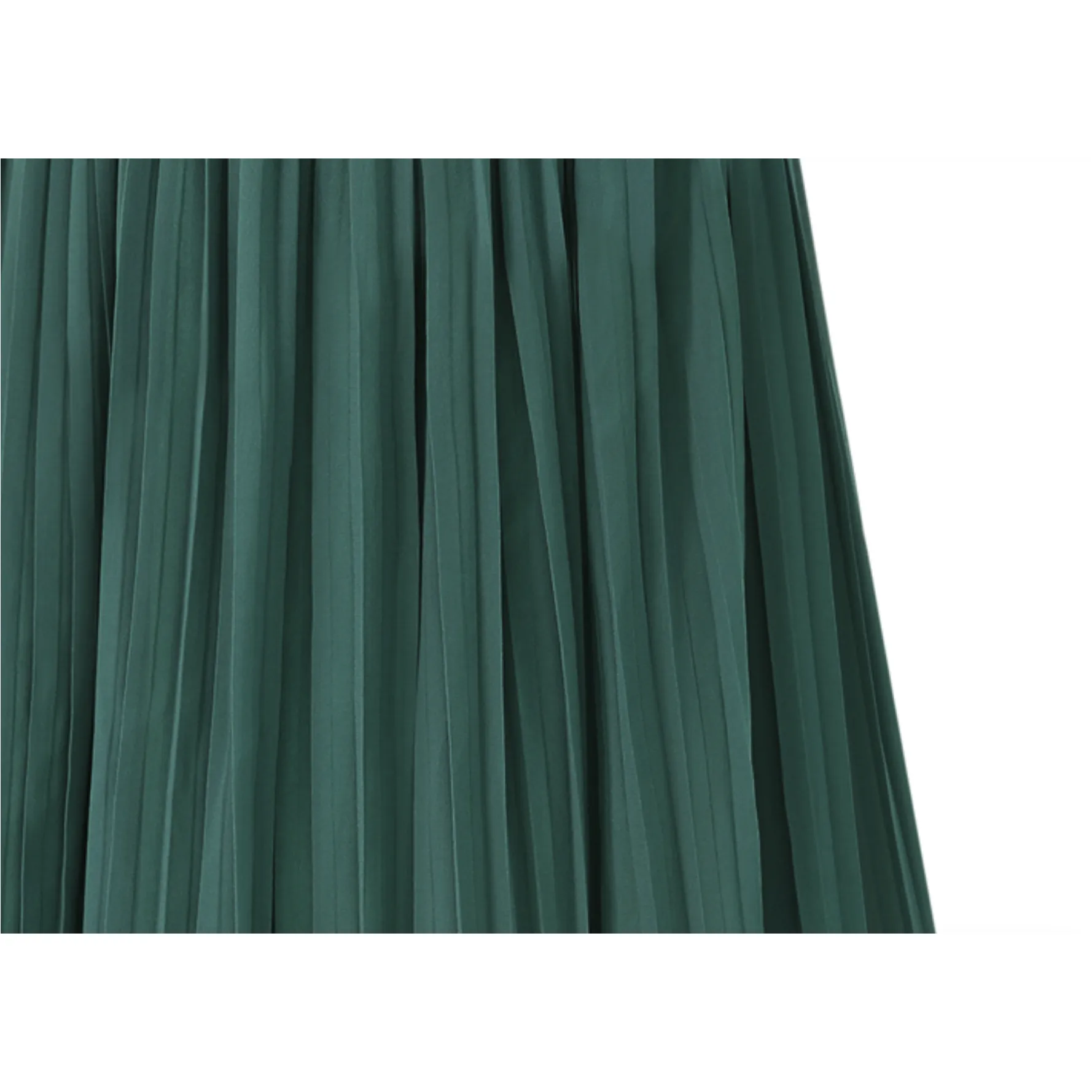 Chiffon Wide Leg Pleated Style Pants