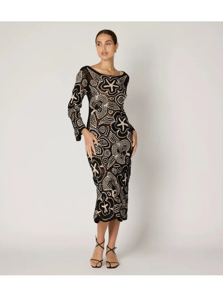 Cleobella Keilani Crochet Midi Dress