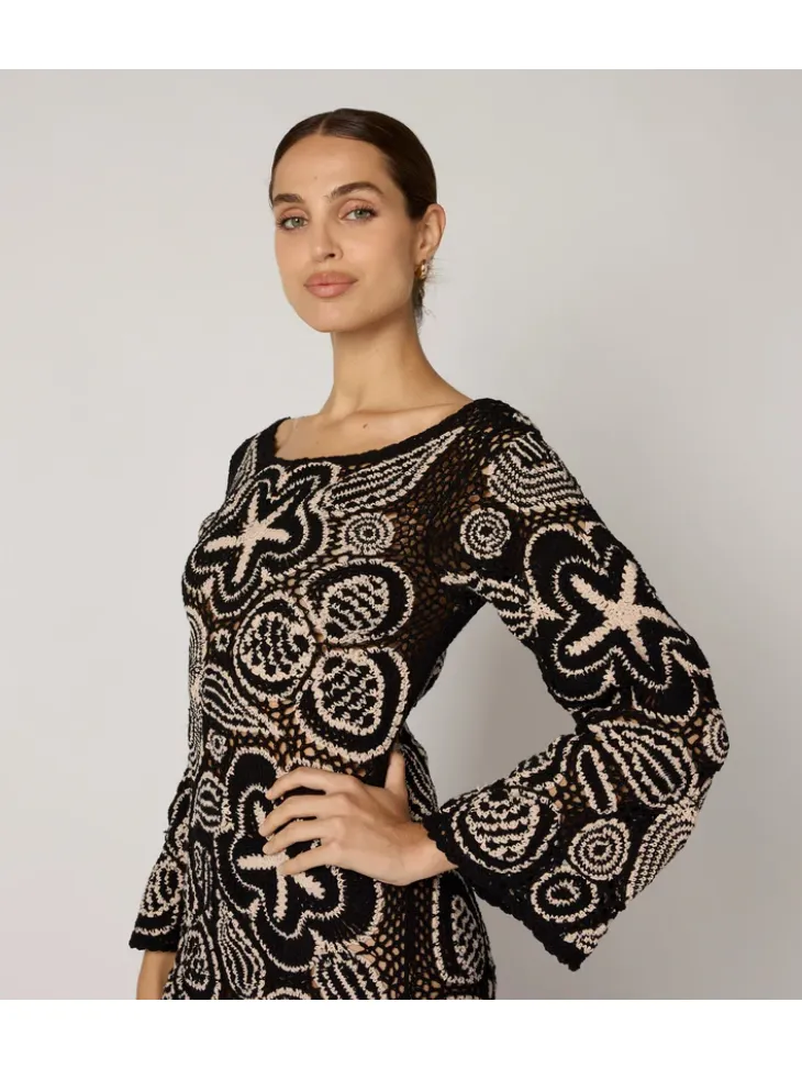 Cleobella Keilani Crochet Midi Dress