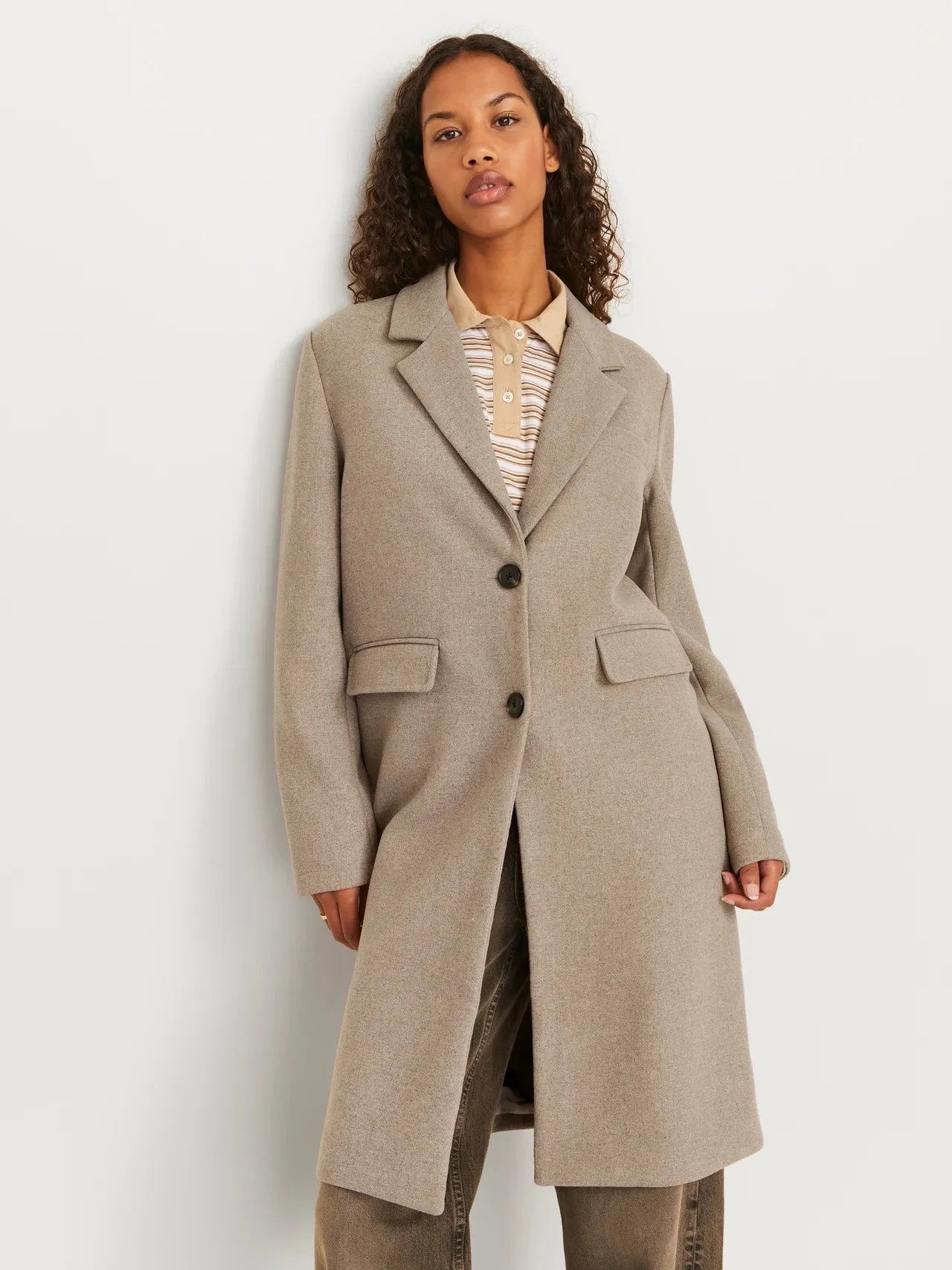 Collared Wool Coat