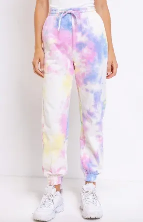 Cotton Candy Tie Dye Joggers
