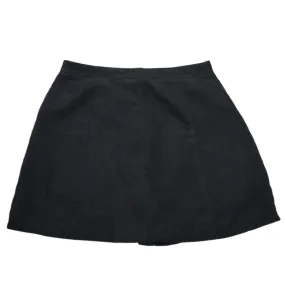 Divided By H&M Womens Straight & Pencil Mini Skirt Faux Suede Black Size US 10