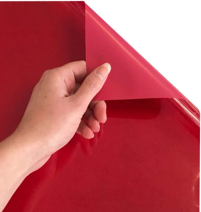 Easyweed HTV 11.8" X 3Ft Roll (Red) - Iron on Heat Transfer Vinyl - Compatible with , Cricut and Silhouette Cutters - Layerable - CPSIA Certified