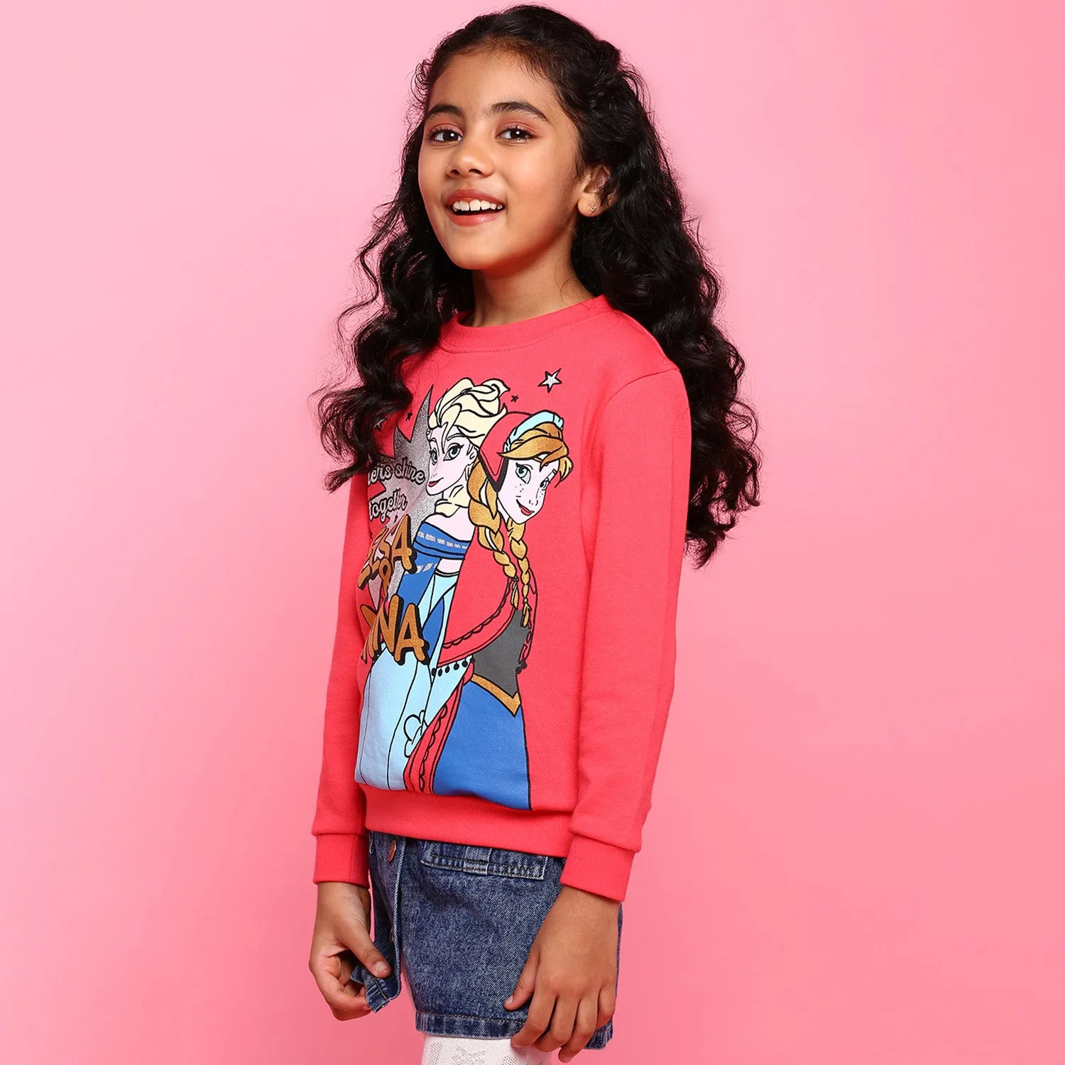Elsa & Anna Girls Relax Sweatshirt