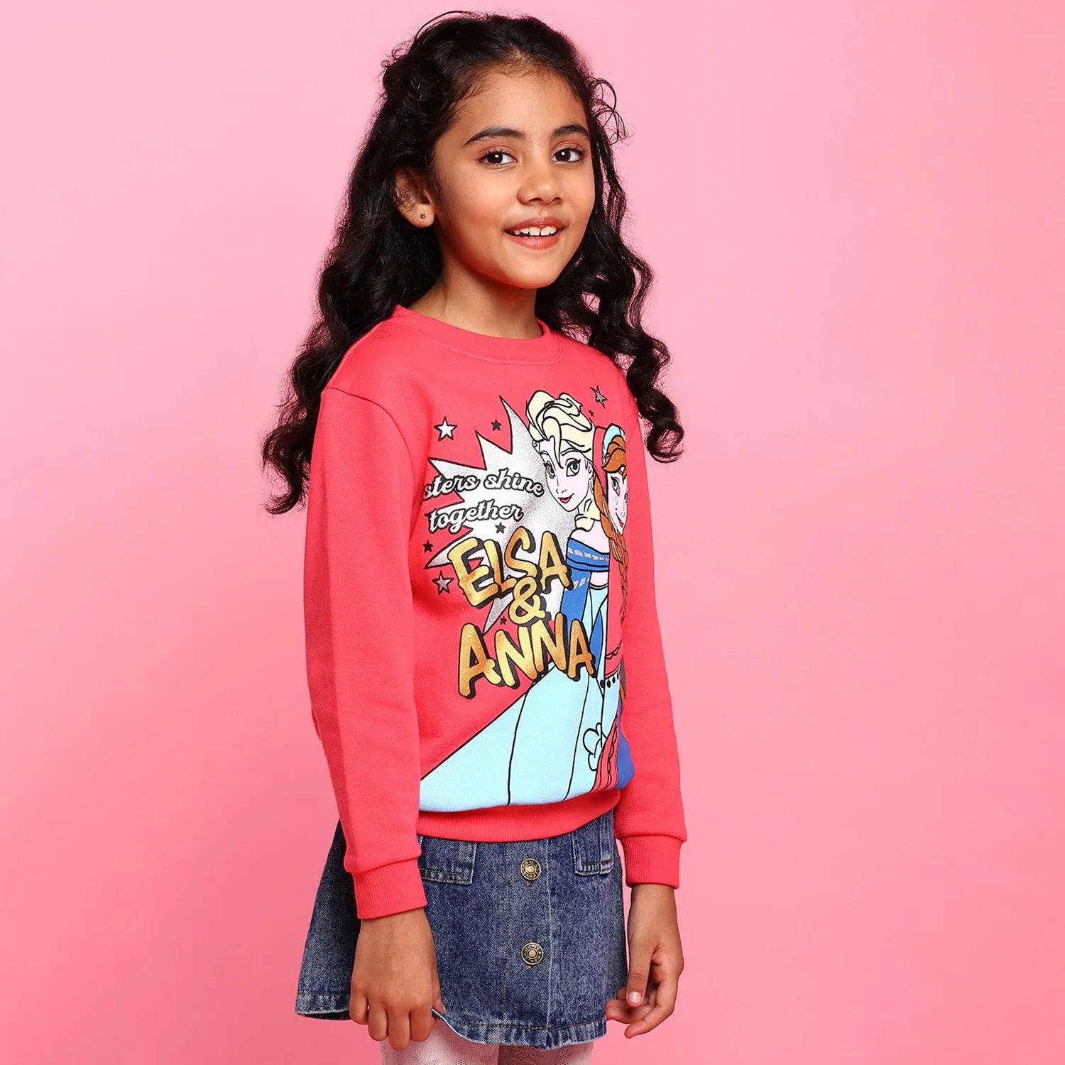 Elsa & Anna Girls Relax Sweatshirt