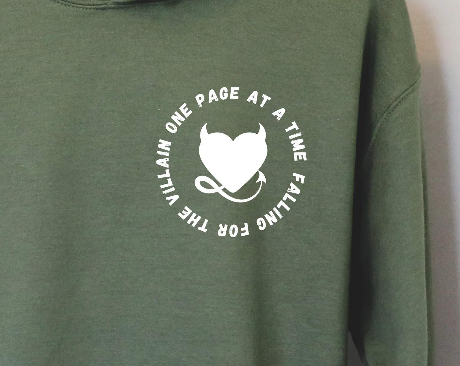 falling for the villain one page at a time hoodie