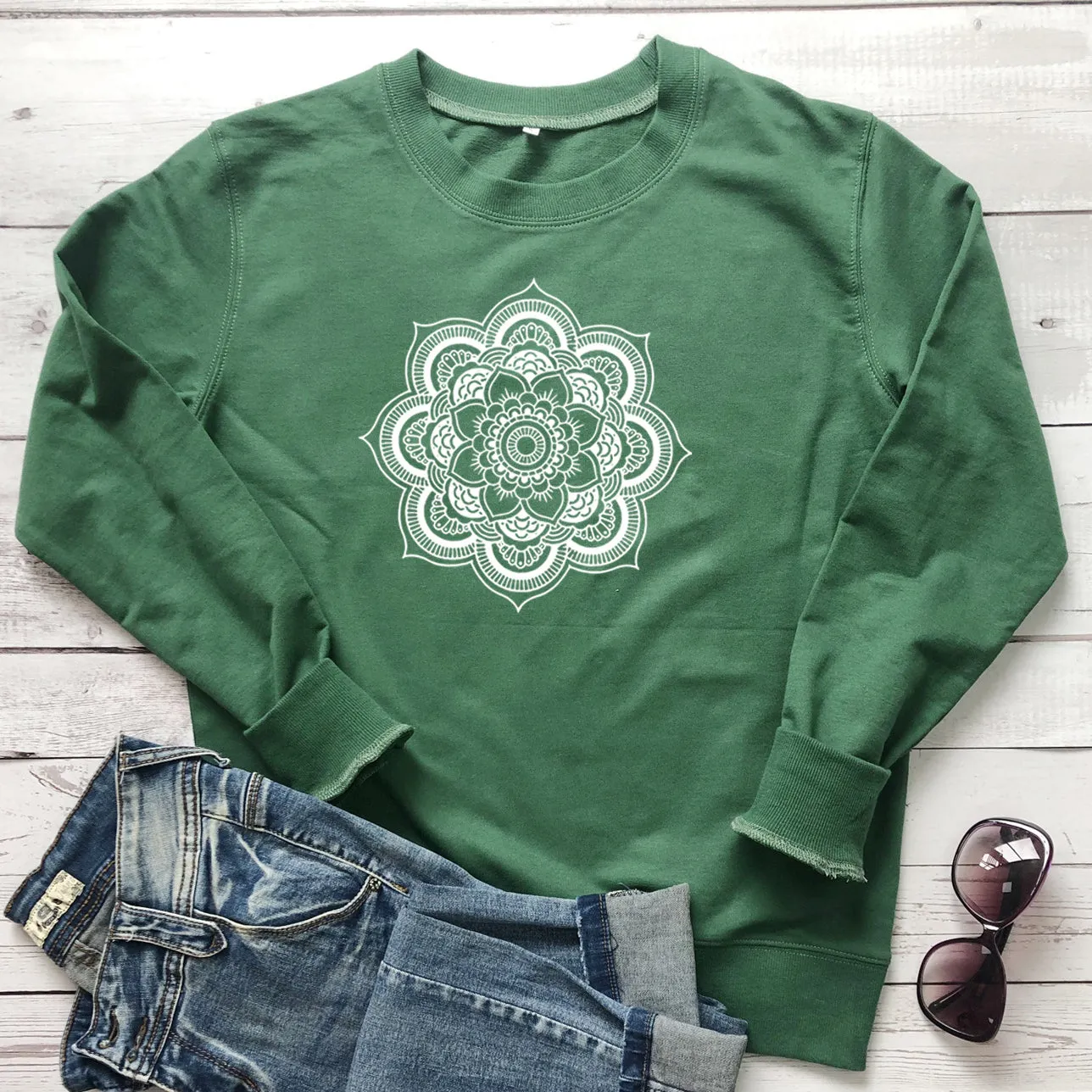 Fashion Casual Printing Long Sleeve Sweatshirt Women Wholesale