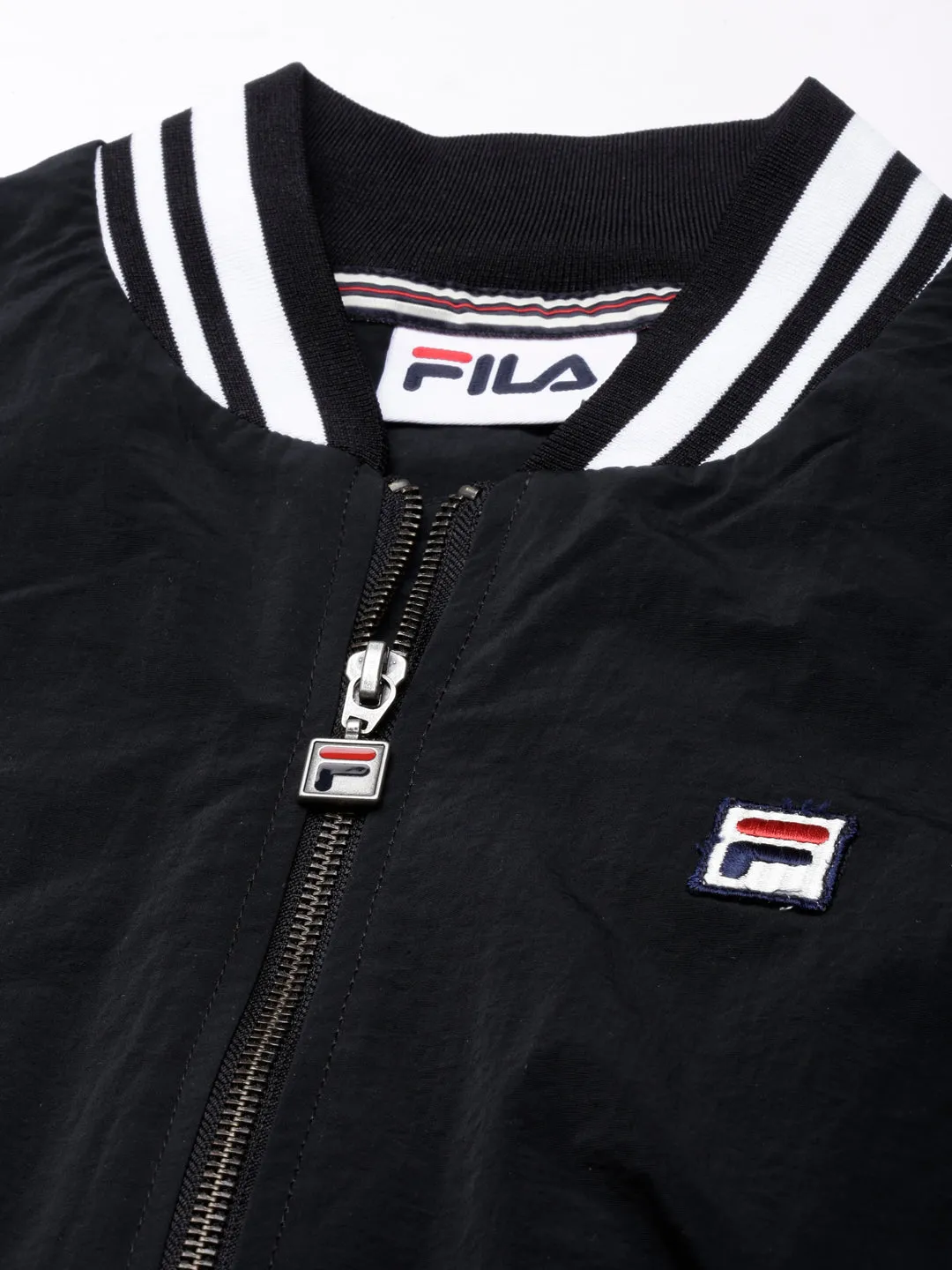 Fila Unisex Black Lu411119 Track Jkt