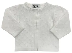 Fingerprints Pointelle Cardigan