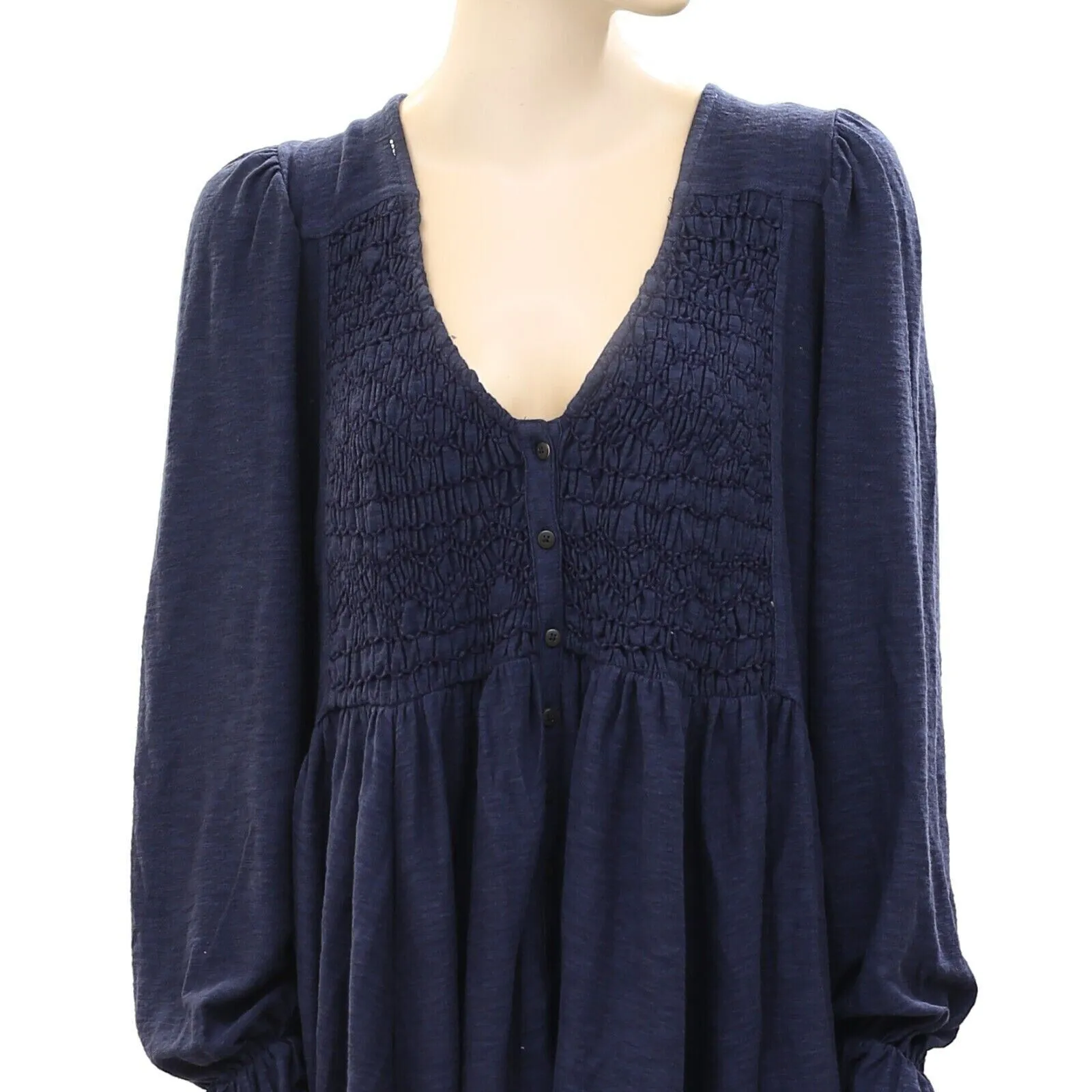 Free People Don't Call Me Baby Thermal Tunic Dress