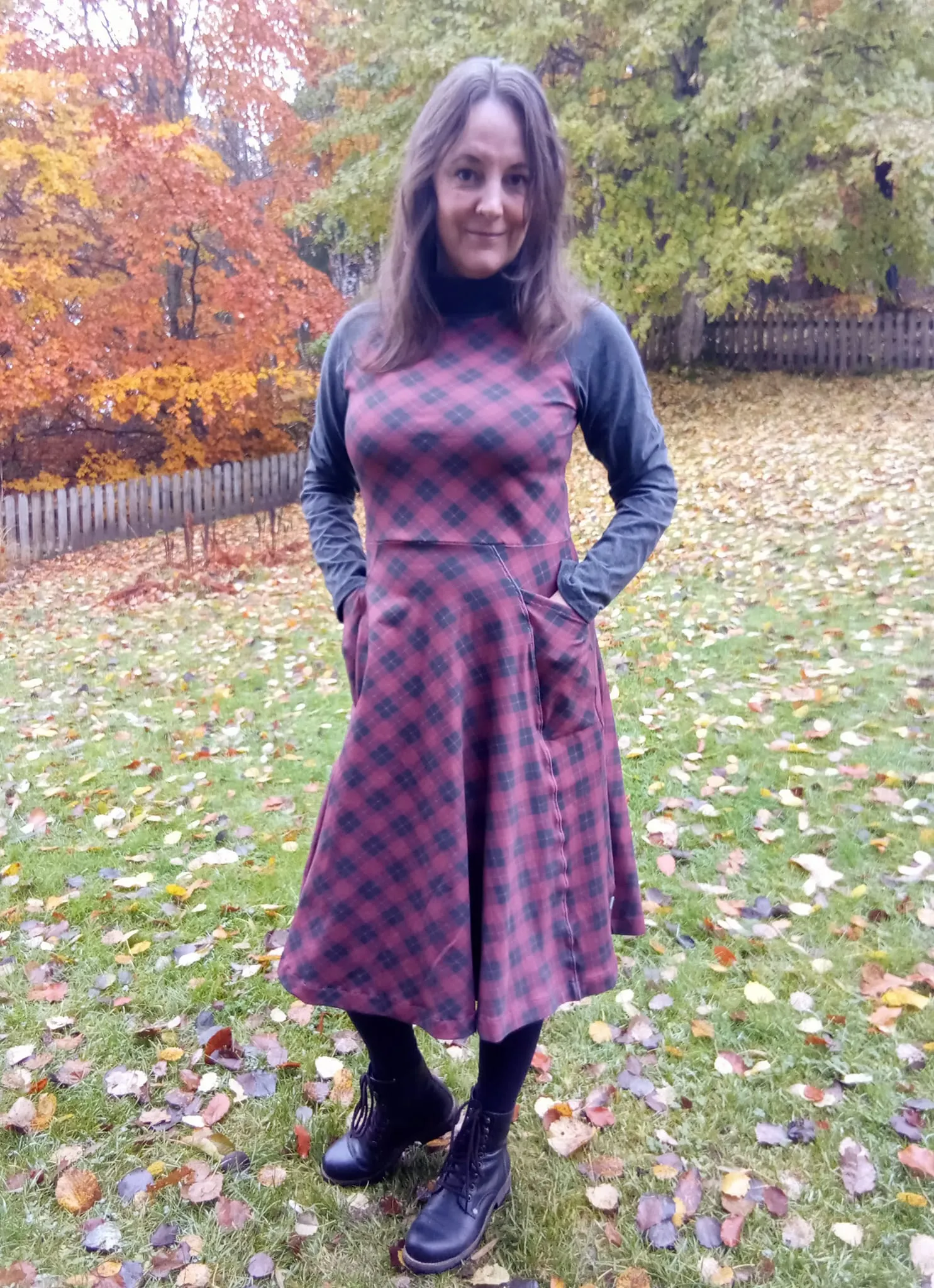 Frosty Finesse Dress Strl 34-56 PDF-mönster