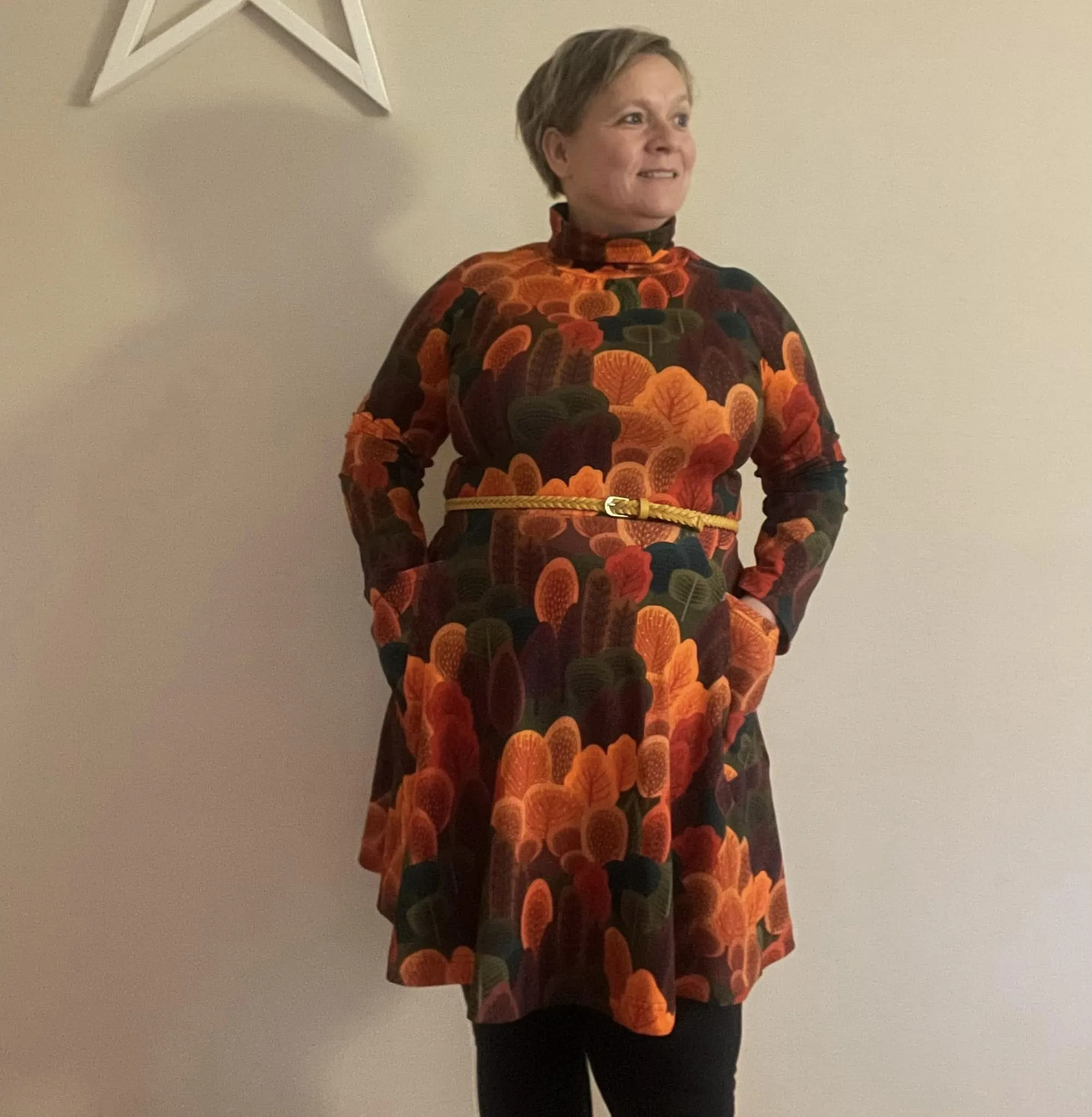 Frosty Finesse Dress Strl 34-56 PDF-mönster