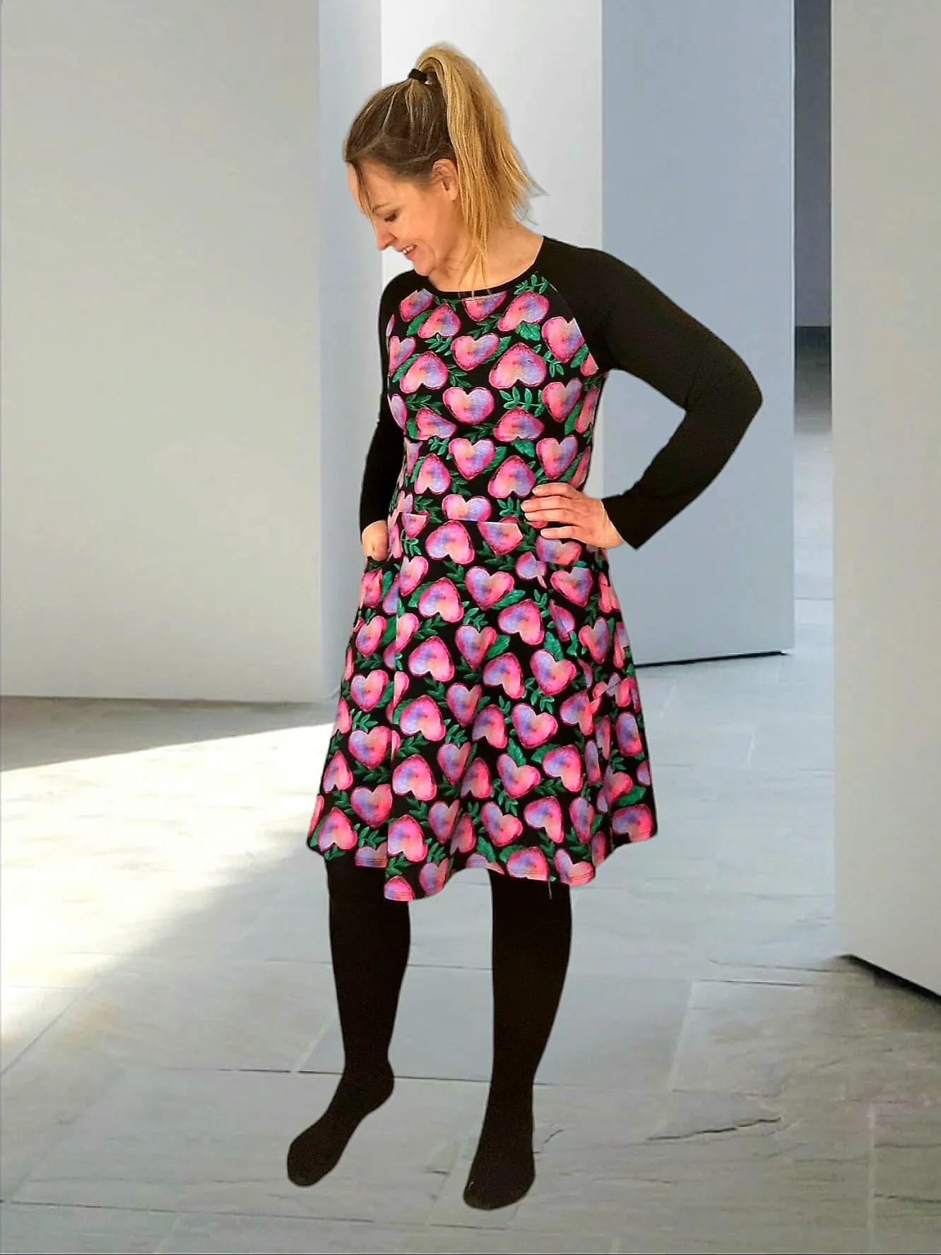 Frosty Finesse Dress Strl 34-56 PDF-mönster